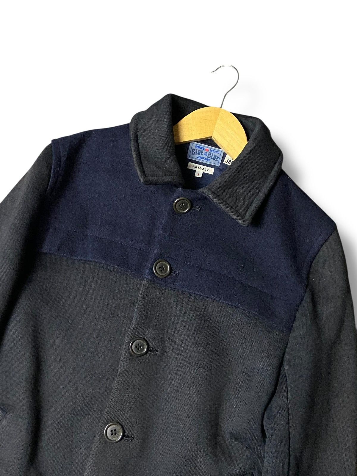 Blue Blue Japan Blue Blue Japan Arigato Indigo Buttoned Jacket (160) Size US XXS / EU 40 - 6 Thumbnail