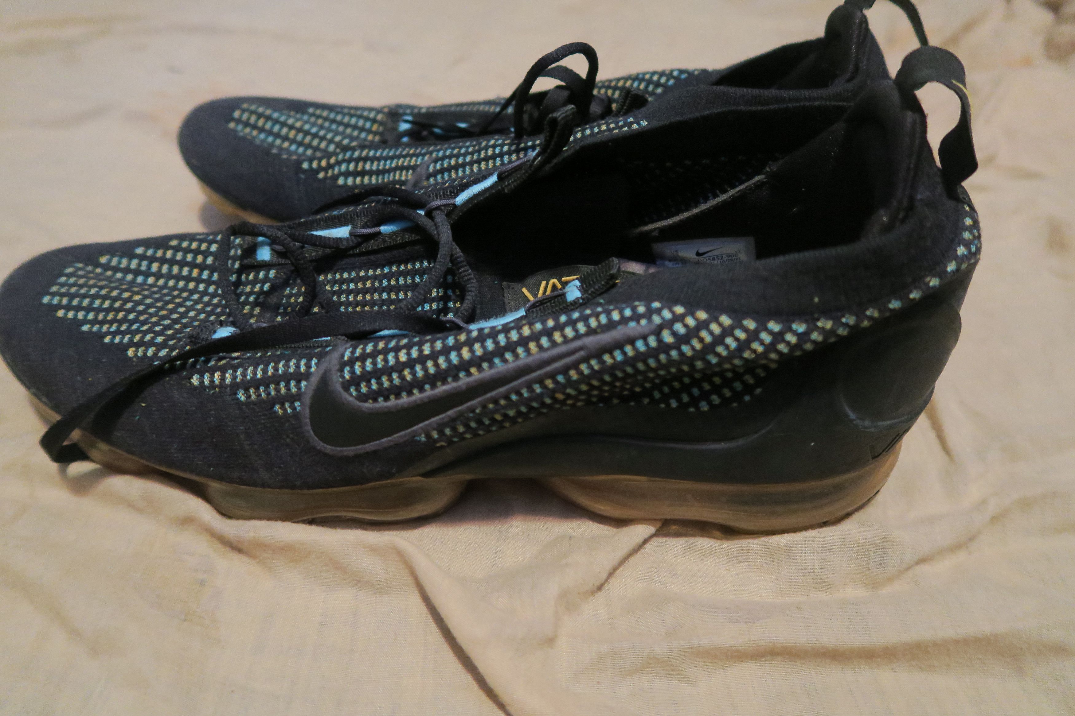 Nike Nike Air Vapormax 2021 Flyknit Pollen Chlorine Blue Size US 15 / EU 48 - 1 Thumbnail