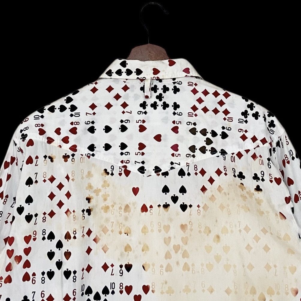 Moschino × Vintage Vintage Brand Moschino Full Print Zipper Shirt 1990s Size US M / EU 48-50 / 2 - 8 Thumbnail