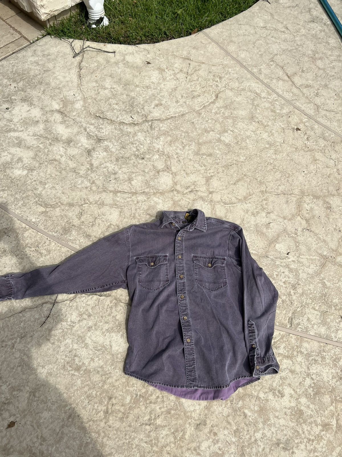 Eddie Bauer Eddie Bauer Purple Button up Size US M / EU 48-50 / 2 - 1 Thumbnail