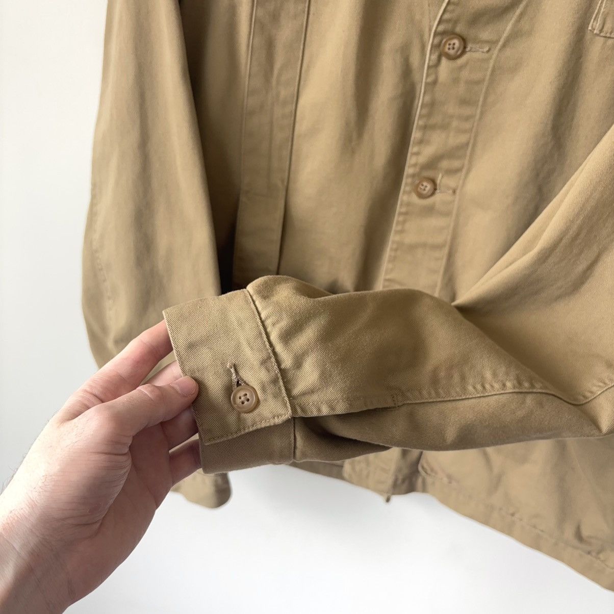 Polo Ralph Lauren Vintage Hunting Shooting Jacket Suede Leather Patch Gun Size US L / EU 52-54 / 3 - 7 Thumbnail