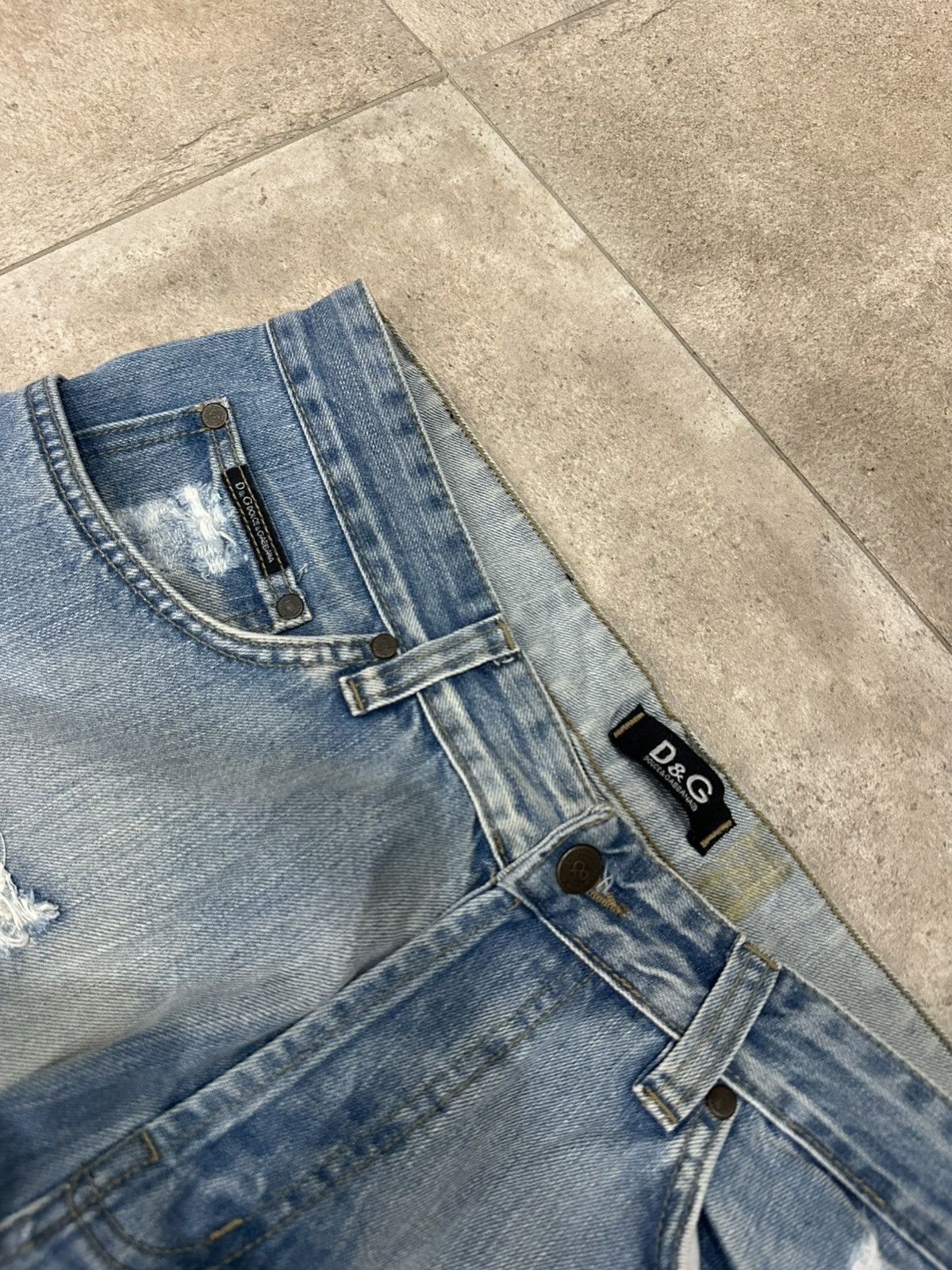 Dolce & Gabbana dolce & gabbana distressed jeans Size US 36 / EU 52 - 3 Thumbnail