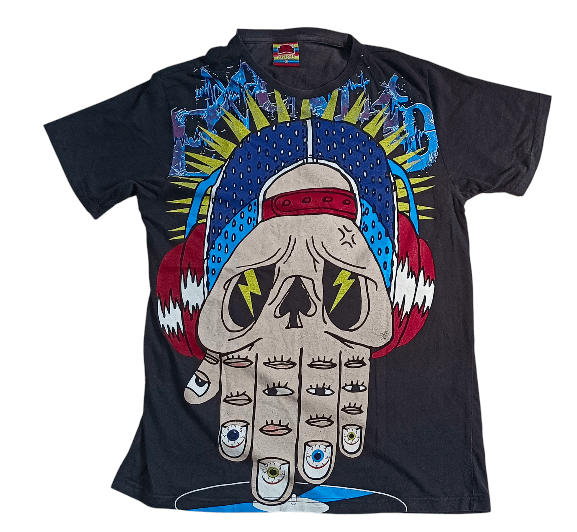 Other EX UNLTD Y2K Rare Eye on Hand Big Print Size US M / EU 48-50 / 2 - 1 Thumbnail