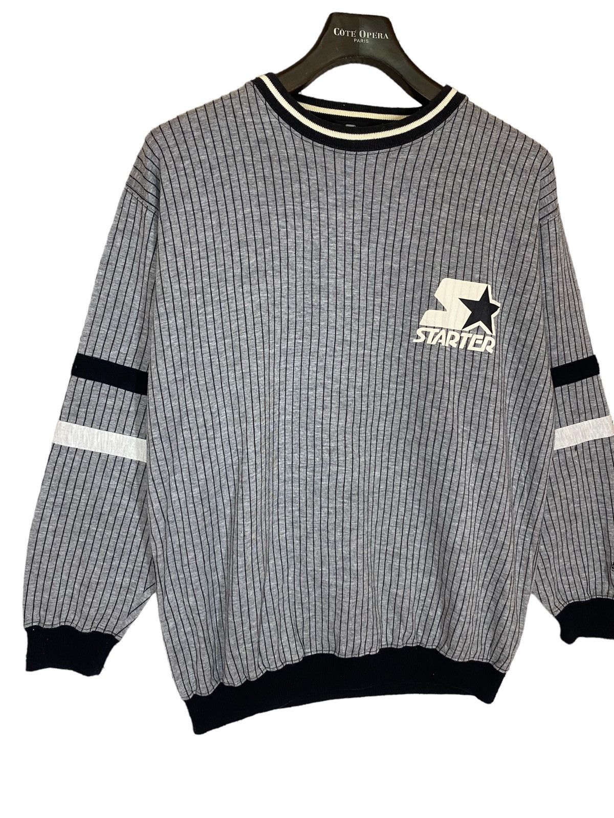 MLB × Starter × Vintage ‼️STARTER NIGHT WEAR SWEATSHIRT CREWNECK‼️ Size US M / EU 48-50 / 2 - 2 Thumbnail