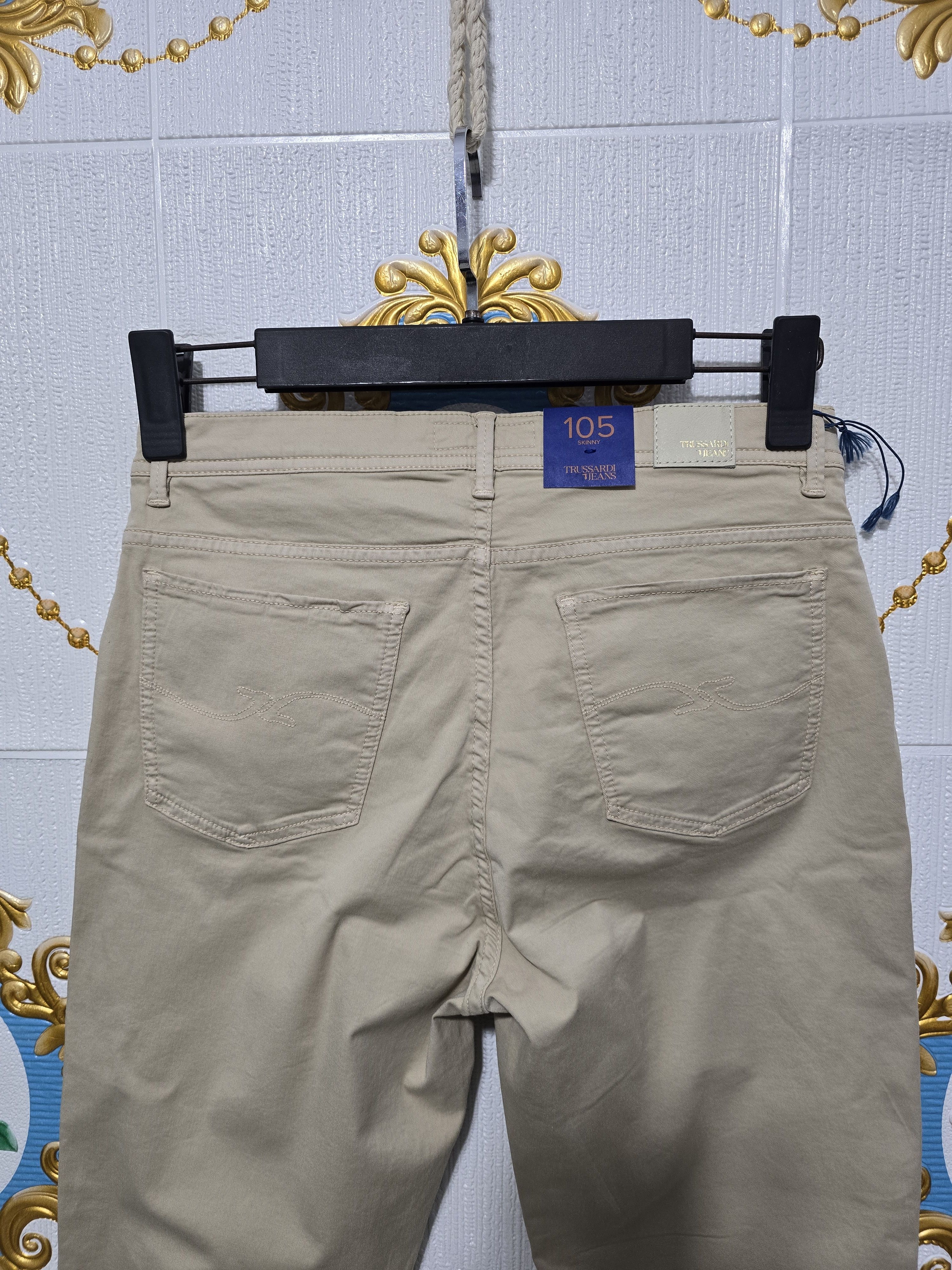 Trussardi TRUSSARDI pants 105 skinny new with TAGS Size 31" - 8 Thumbnail