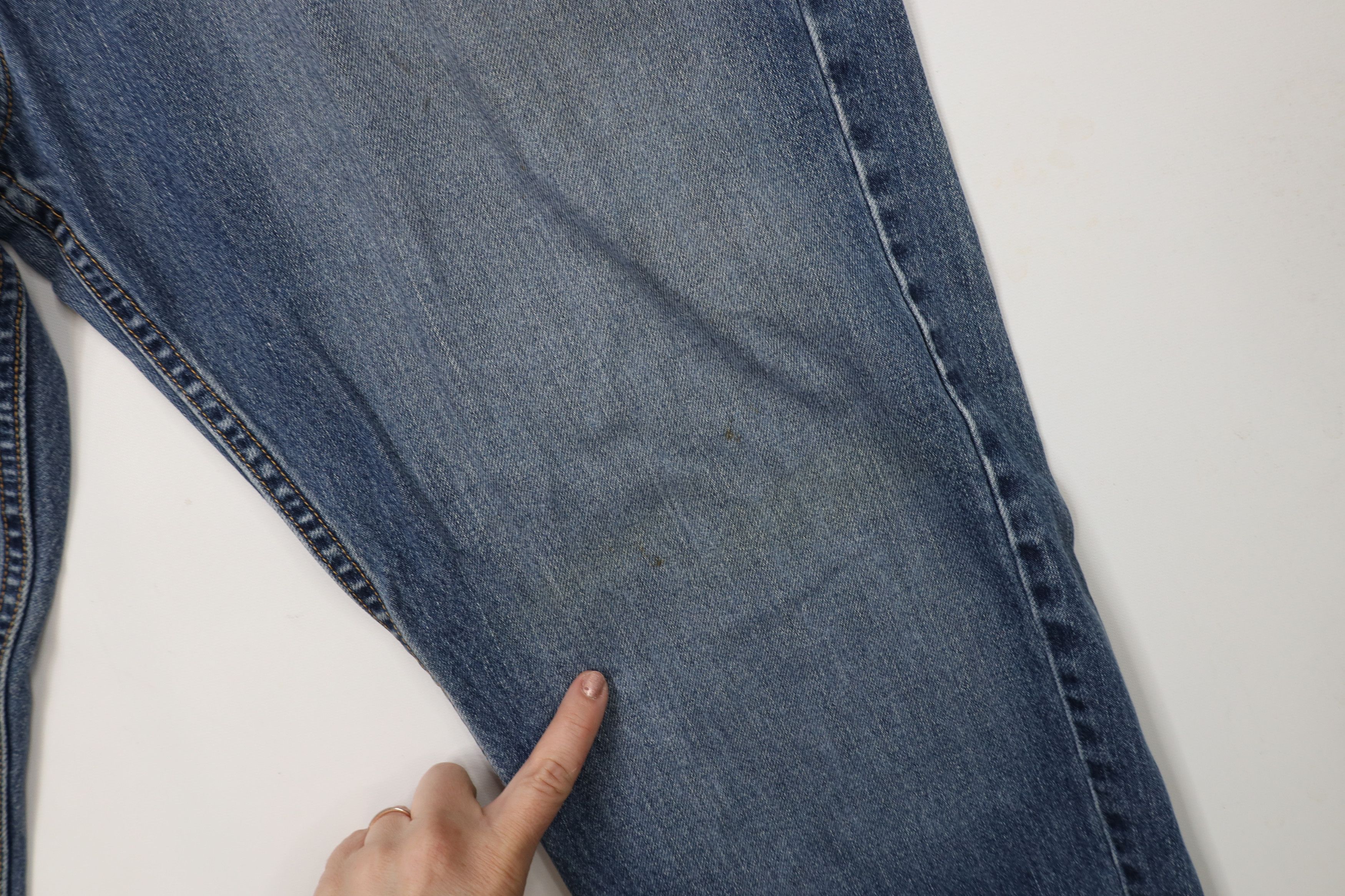 Harley Davidson × Vintage Vintage Harley Davidson Fit Wide Leg Denim Jeans Blue Size US 40 / EU 56 - 5 Thumbnail