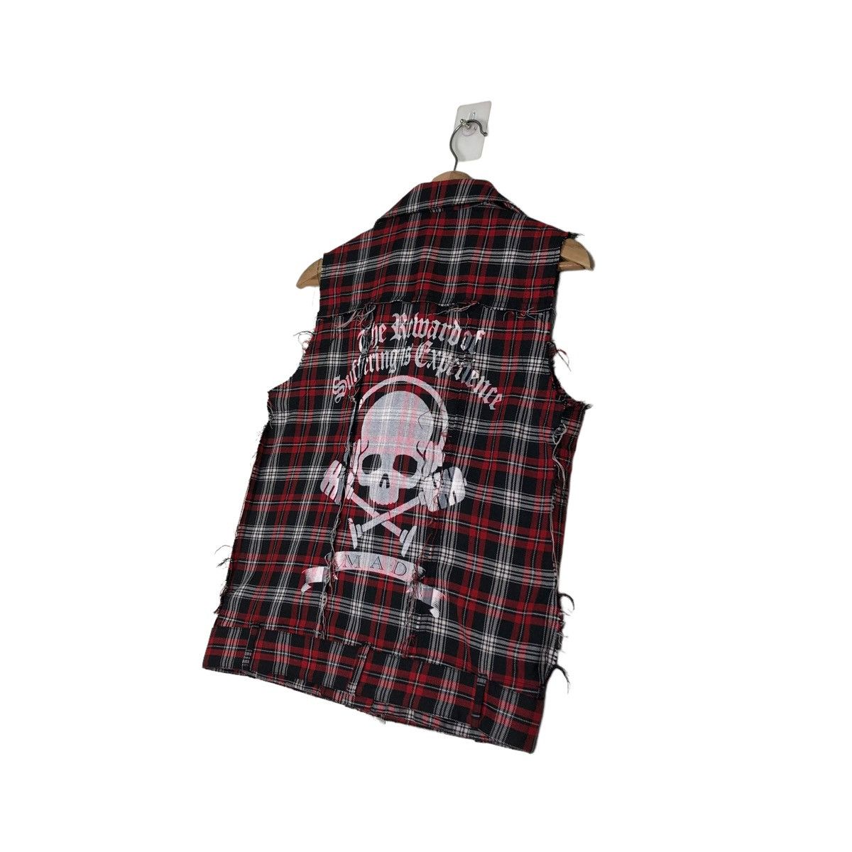 Hysteric Glamour DOUBLE BREAST PUNK BONDAGE BIKER BLOOD STORM SKELETON RARE Size US M / EU 48-50 / 2 - 3 Thumbnail