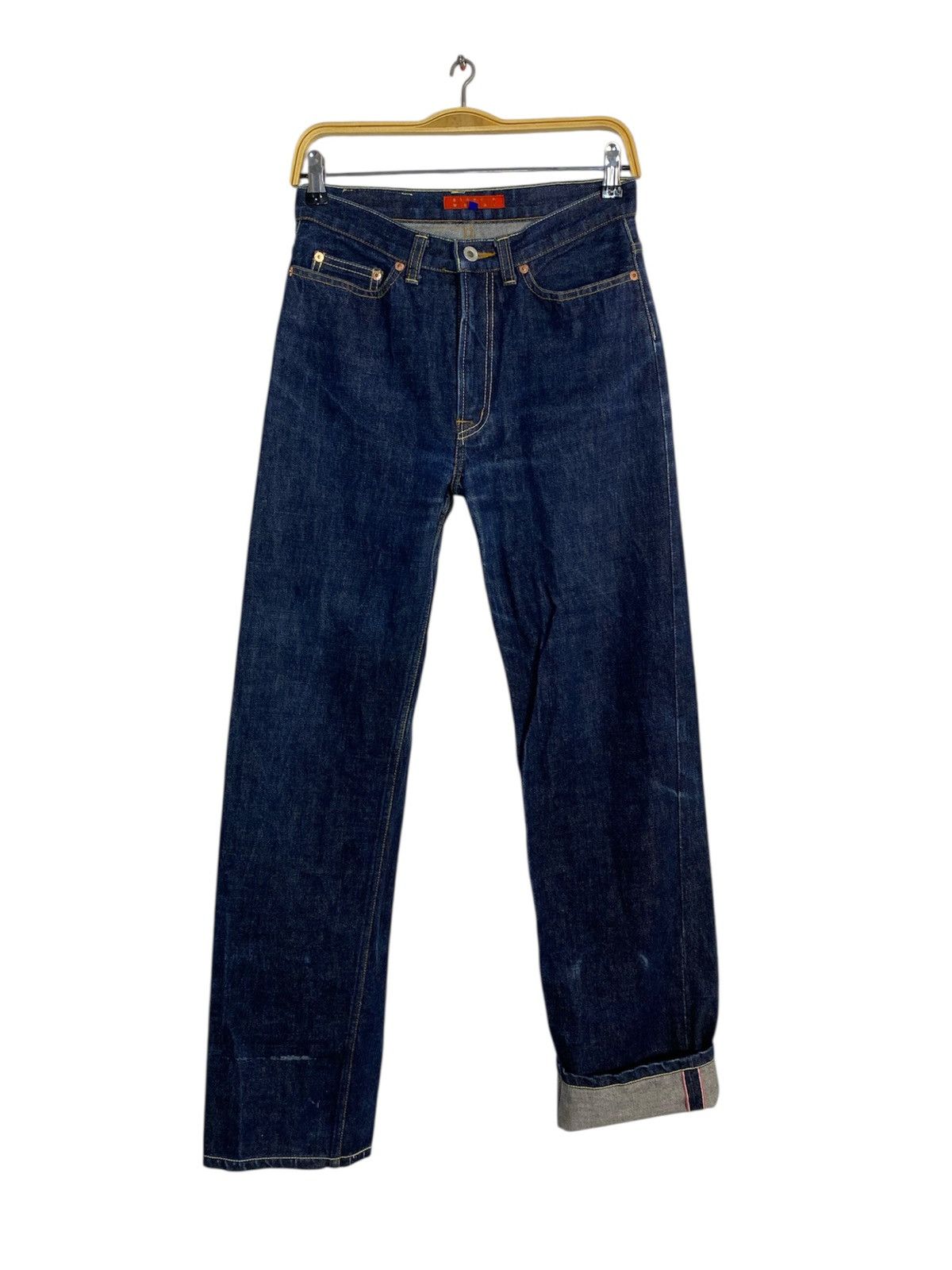 Other Miracle Woman Japan Selvedge Indigo Denim Jeans Straight Cut Size US 28 / EU 44 - 1 Thumbnail