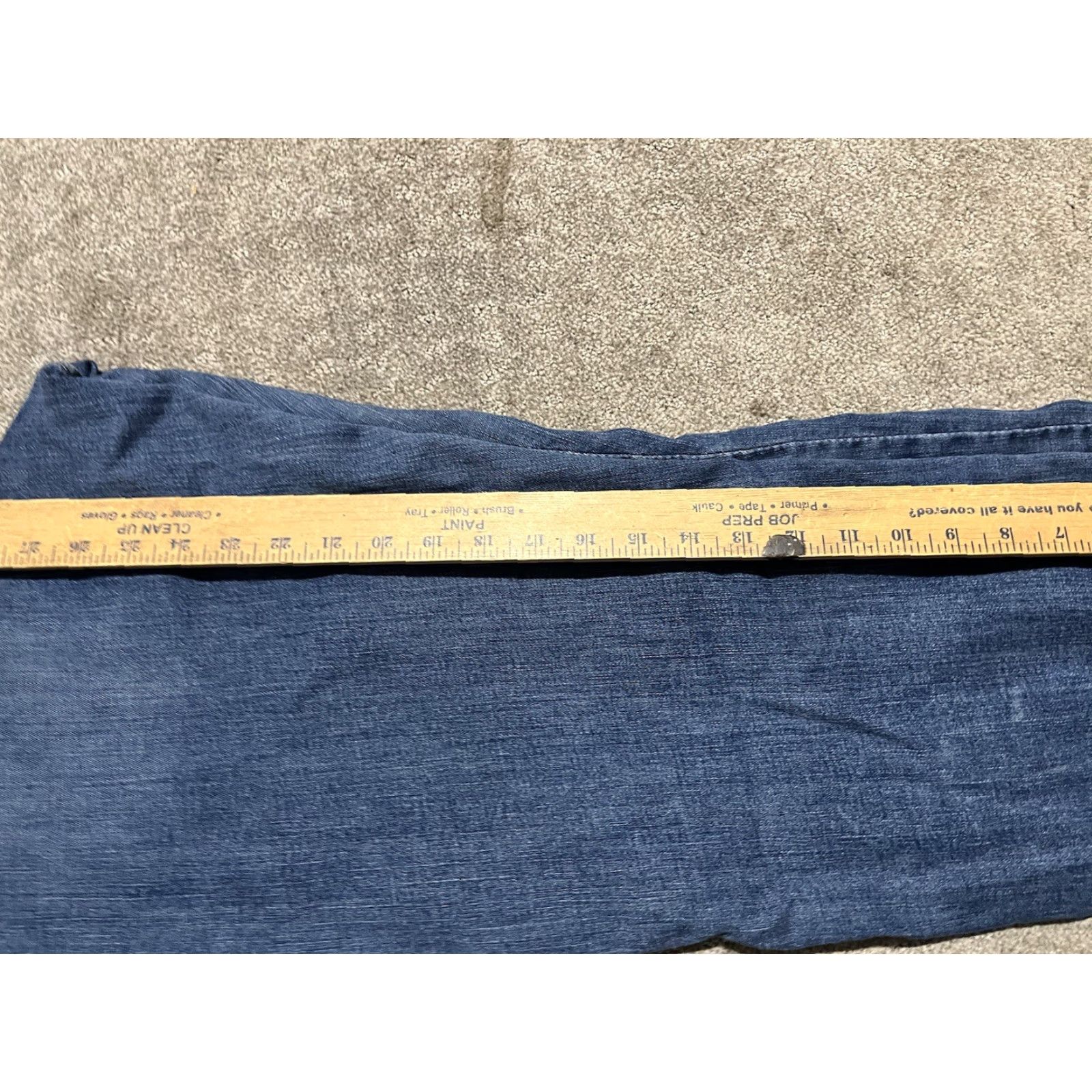 Lee Lee Jeans Straight Leg Relaxed Fit Mid Rise Size 16 Short Stretch Women's Size 38" / US 16 / IT 52 - 7 Thumbnail