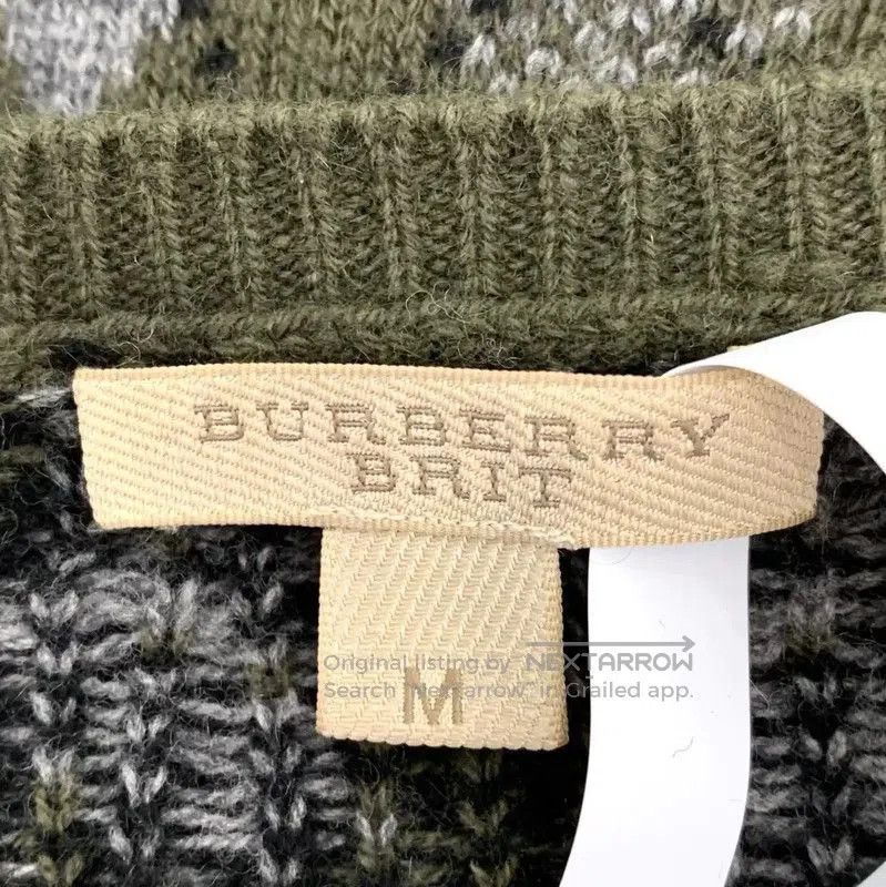 Burberry Burberry Green Wool Knit Sweater. Size M / US 6-8 / IT 42-44 - 5 Thumbnail
