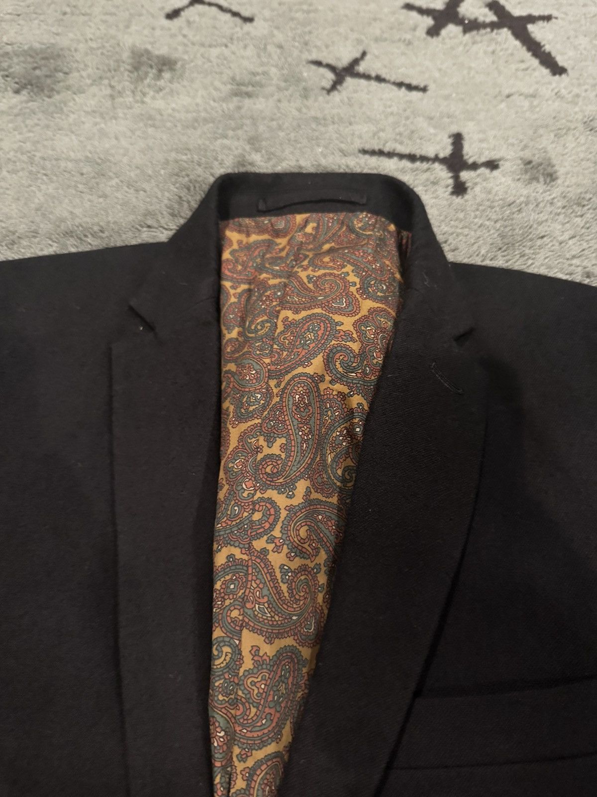 PHENOMENON × Swagger SwgBlackPlatinum Swagger Long Black Lined Western Blazer Size US M / EU 48-50 / 2 - 5 Thumbnail