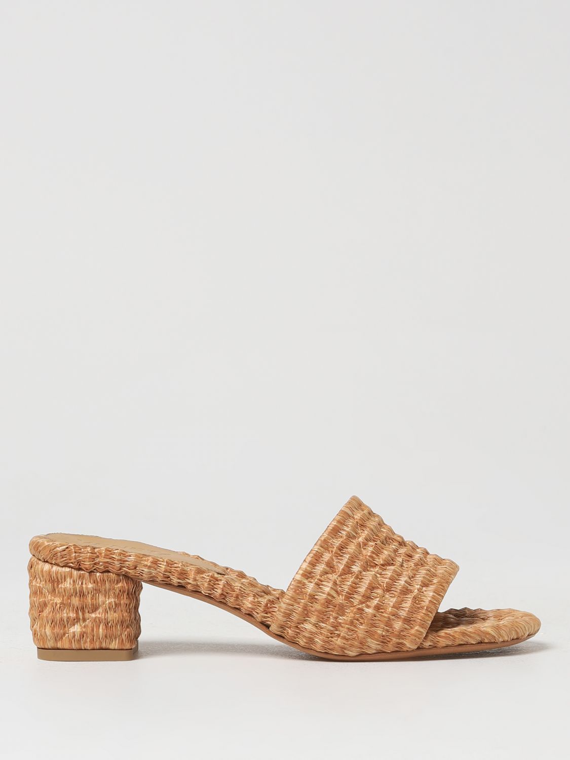 image of Bottega Veneta Heel Shoesed Sandals Woman Beige, Women's (Size 7)