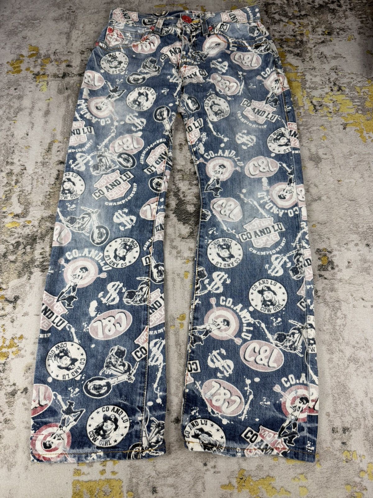 Japanese Brand Y2k Vintage Co&Lu Hysteric Glamour Remake Style Size US 28 / EU 44 - 1 Thumbnail