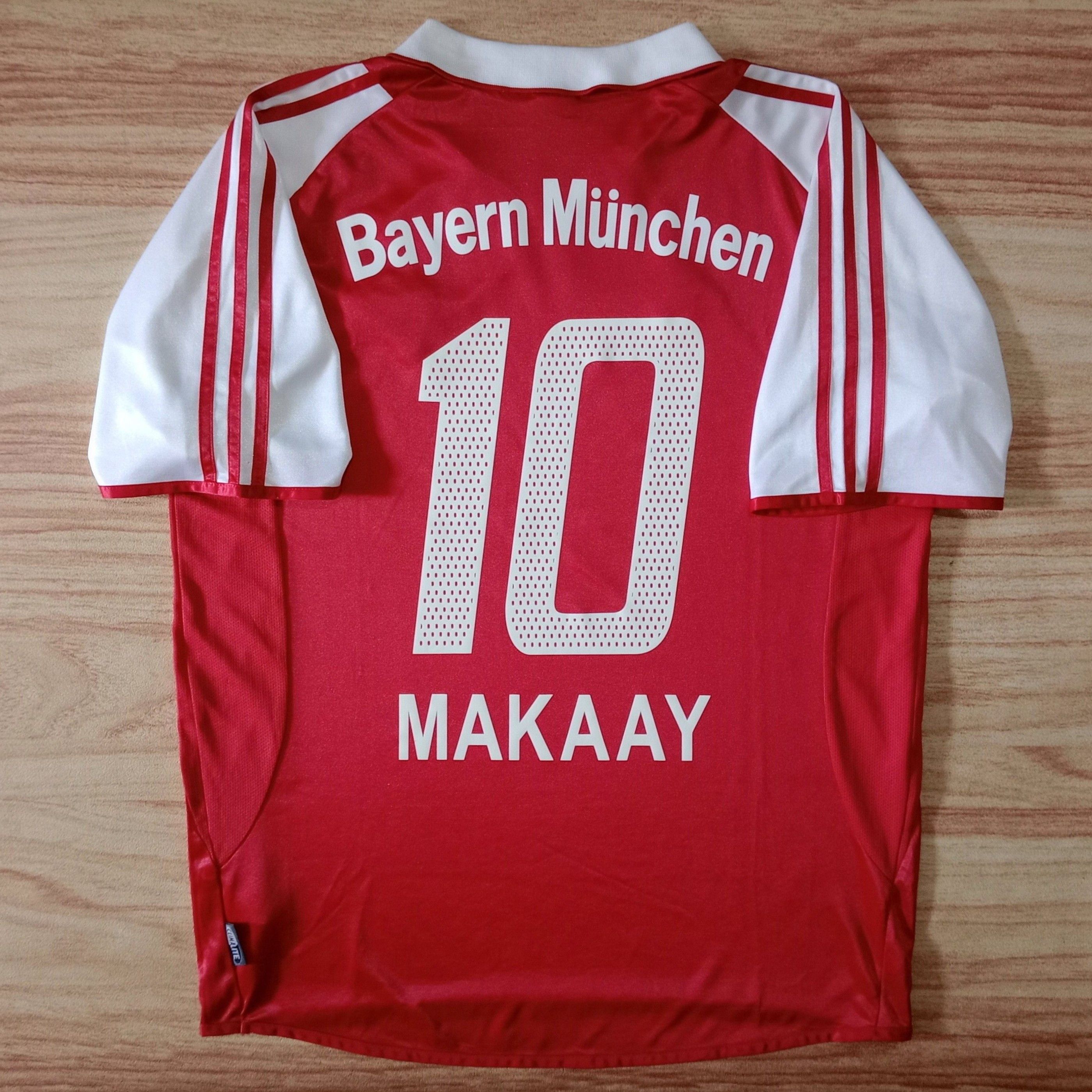 Adidas Bayern Munchen 2003-2004 Home Jersey Roy Makaay 10 Size US M / EU 48-50 / 2 - 2 Thumbnail