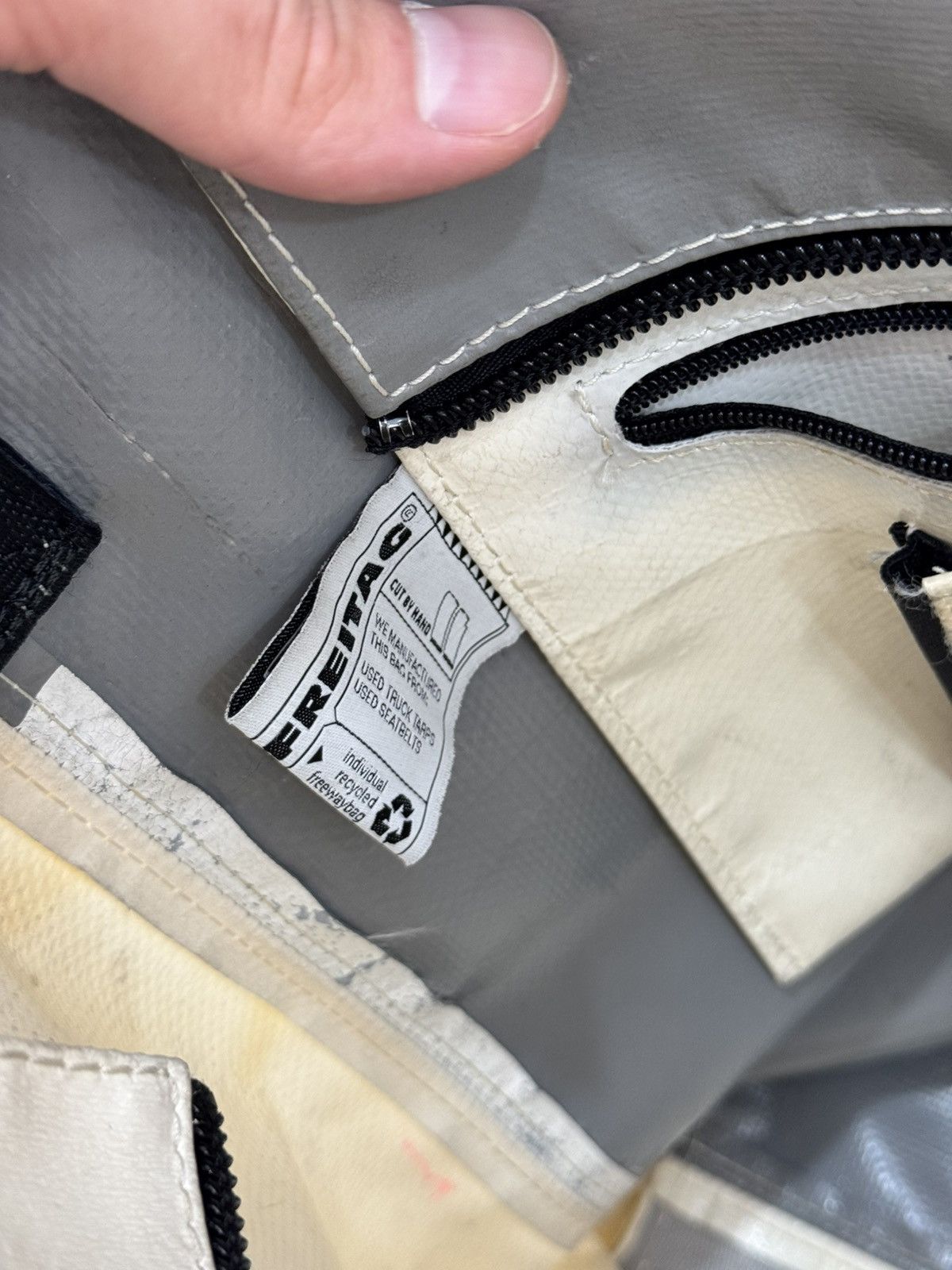 Freitag Freitag Recycled Shopper Tote Bag Handbag Messenger Size ONE SIZE - 14 Thumbnail