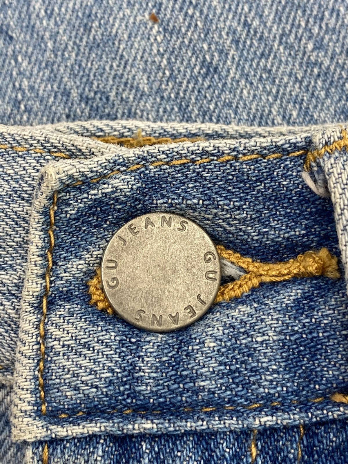 GU × Undercover GU Brand Blue Wash Baggy Style Jeans Size 25" / US 0 / IT 36 - 10 Thumbnail