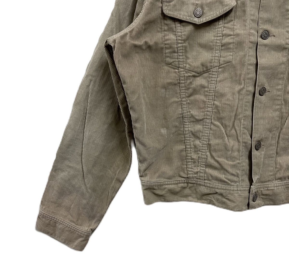 Polo Ralph Lauren Vintage Polo Ralph Lauren Corduroy Trucker Jacket Size US XL / EU 56 / 4 - 5 Thumbnail