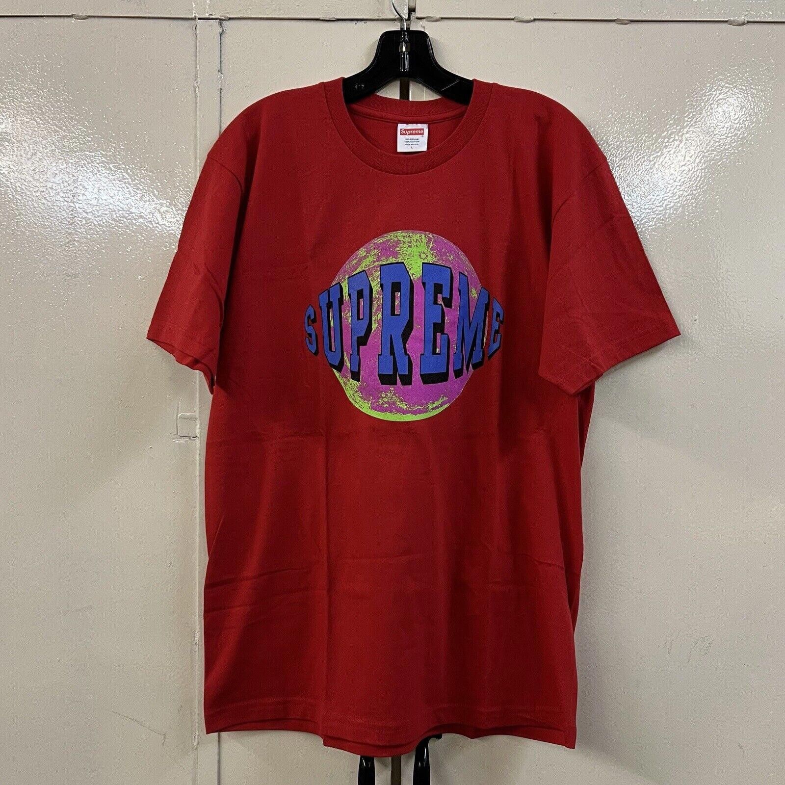 Supreme FW15 Supreme Lunar Tee T-Shirt Red Sz L Large 2015 Size US L / EU 52-54 / 3 - 1 Thumbnail