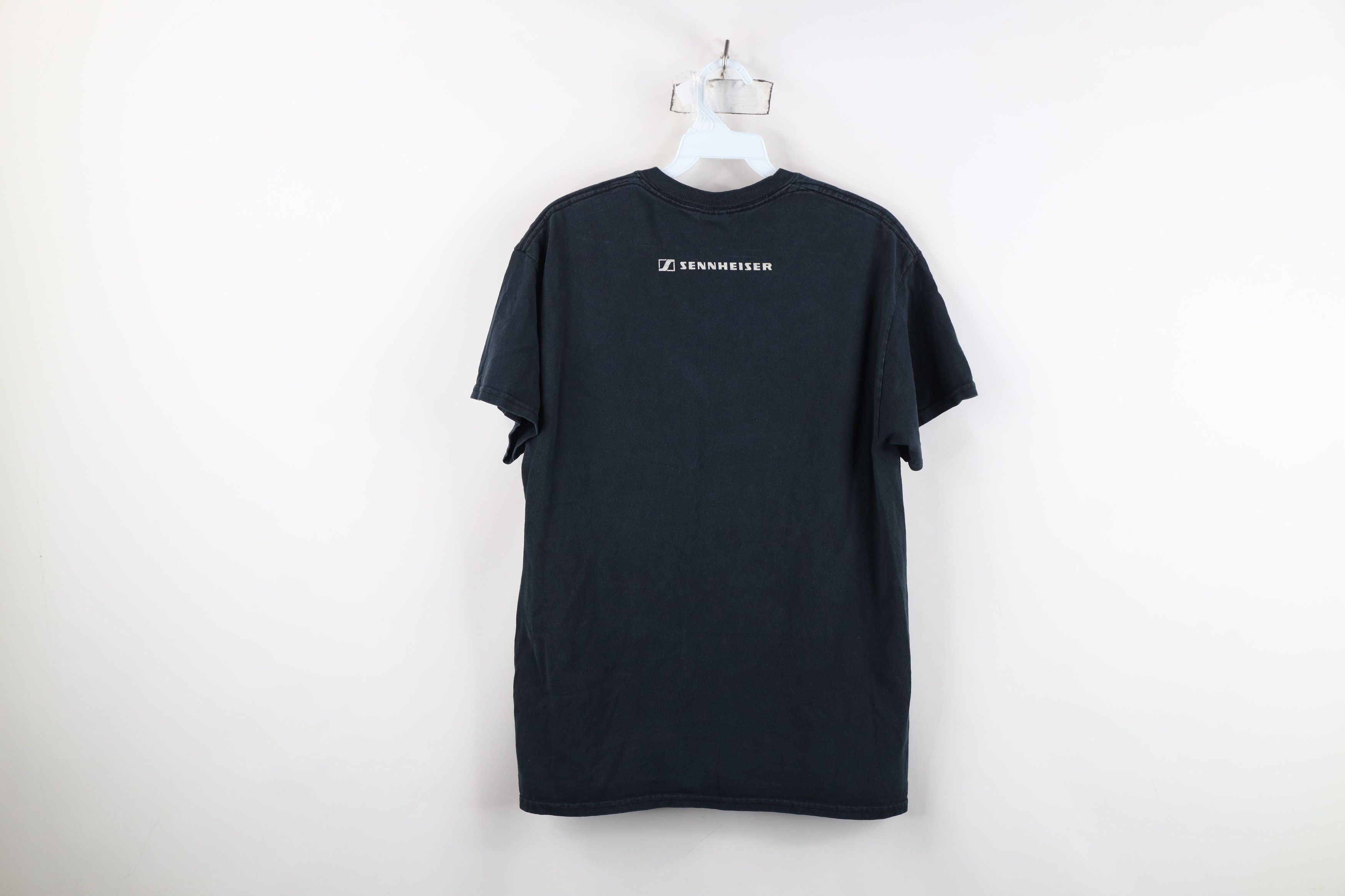Vintage Vintage 90s Y2K Spell Out Sennheiser Music T-Shirt Black Size US M / EU 48-50 / 2 - 15 Thumbnail