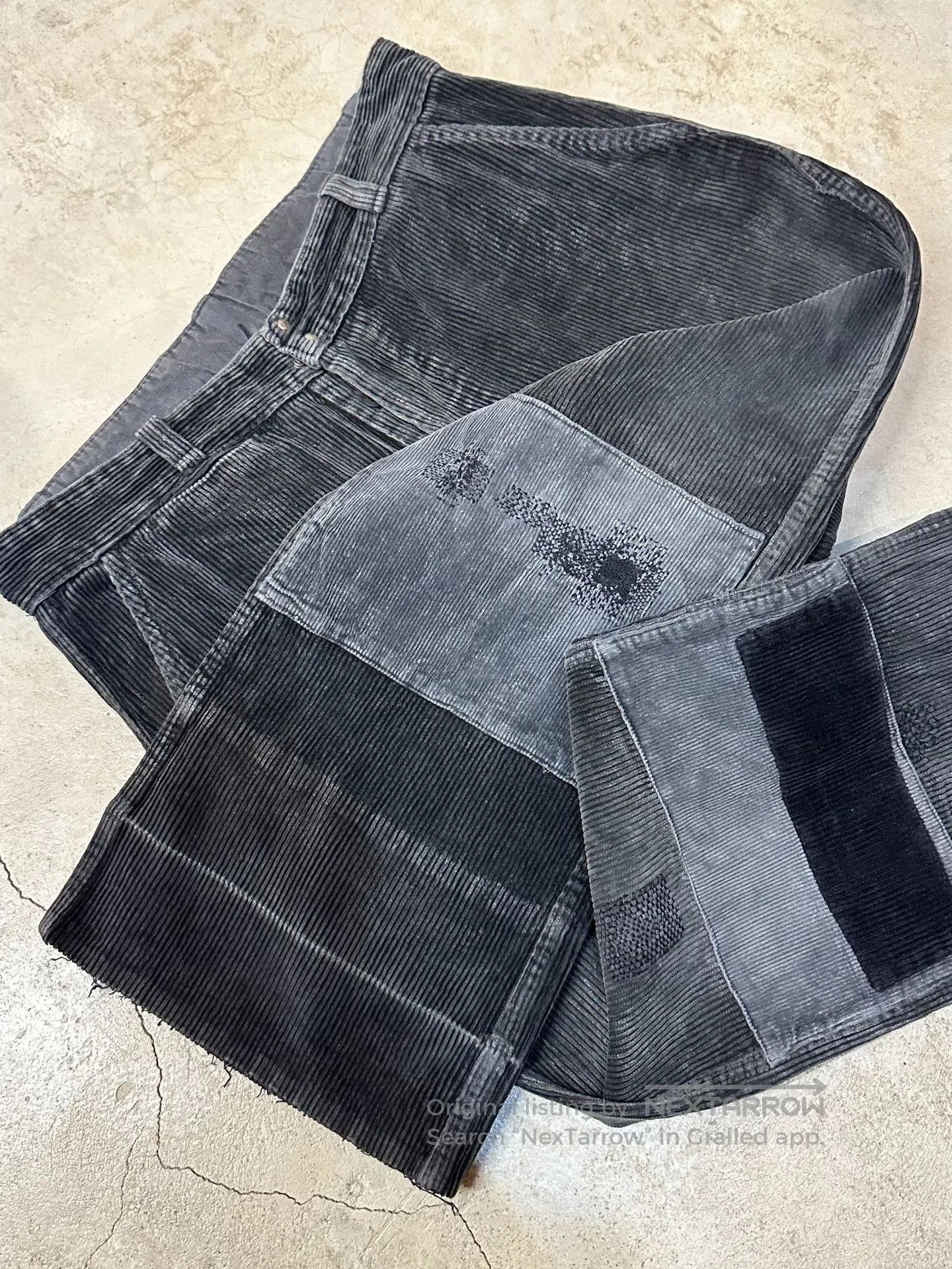 Vintage Vintage 50s French Workwear Corduroy Pants. Size US 31 - 8 Thumbnail