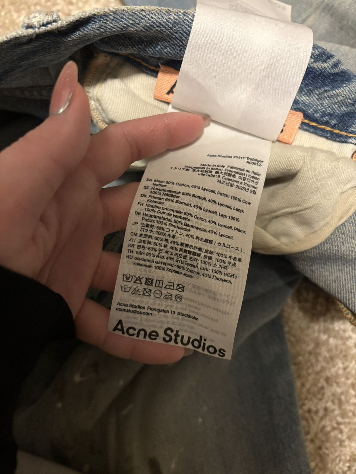 Acne Studios Acne studious trafalgar Size 25" / US 0 / IT 36 - 7 Thumbnail