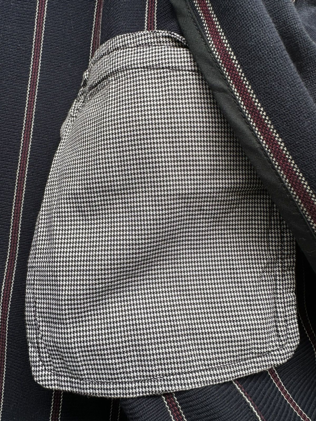 If Six Was Nine 2010's EDGE Rupert Japan pinstripe Vkei blazer Size US M / EU 48-50 / 2 - 13 Thumbnail