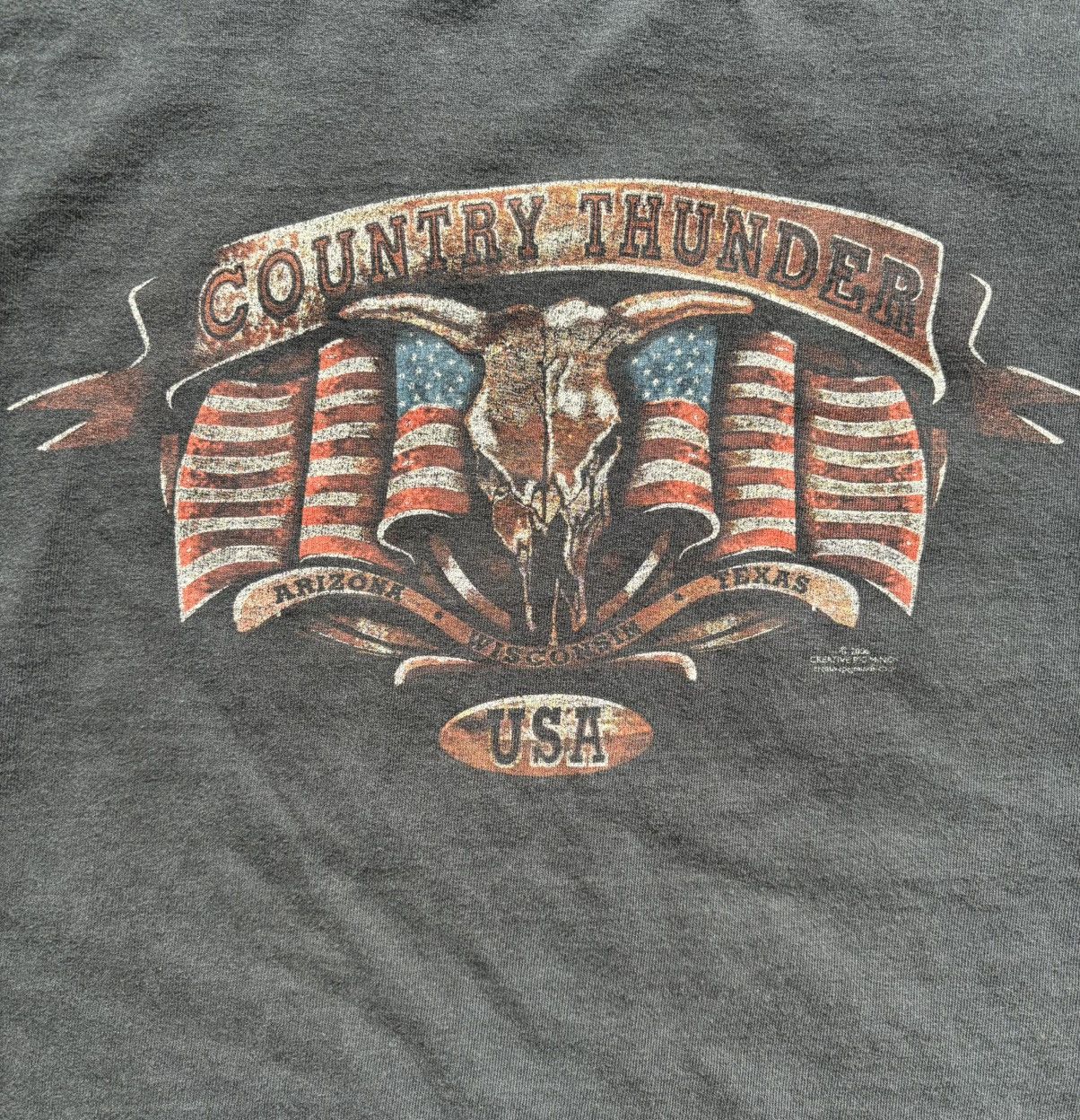 Vintage Country Thunder USA Vintage Tee Size US XL / EU 56 / 4 - 2 Thumbnail