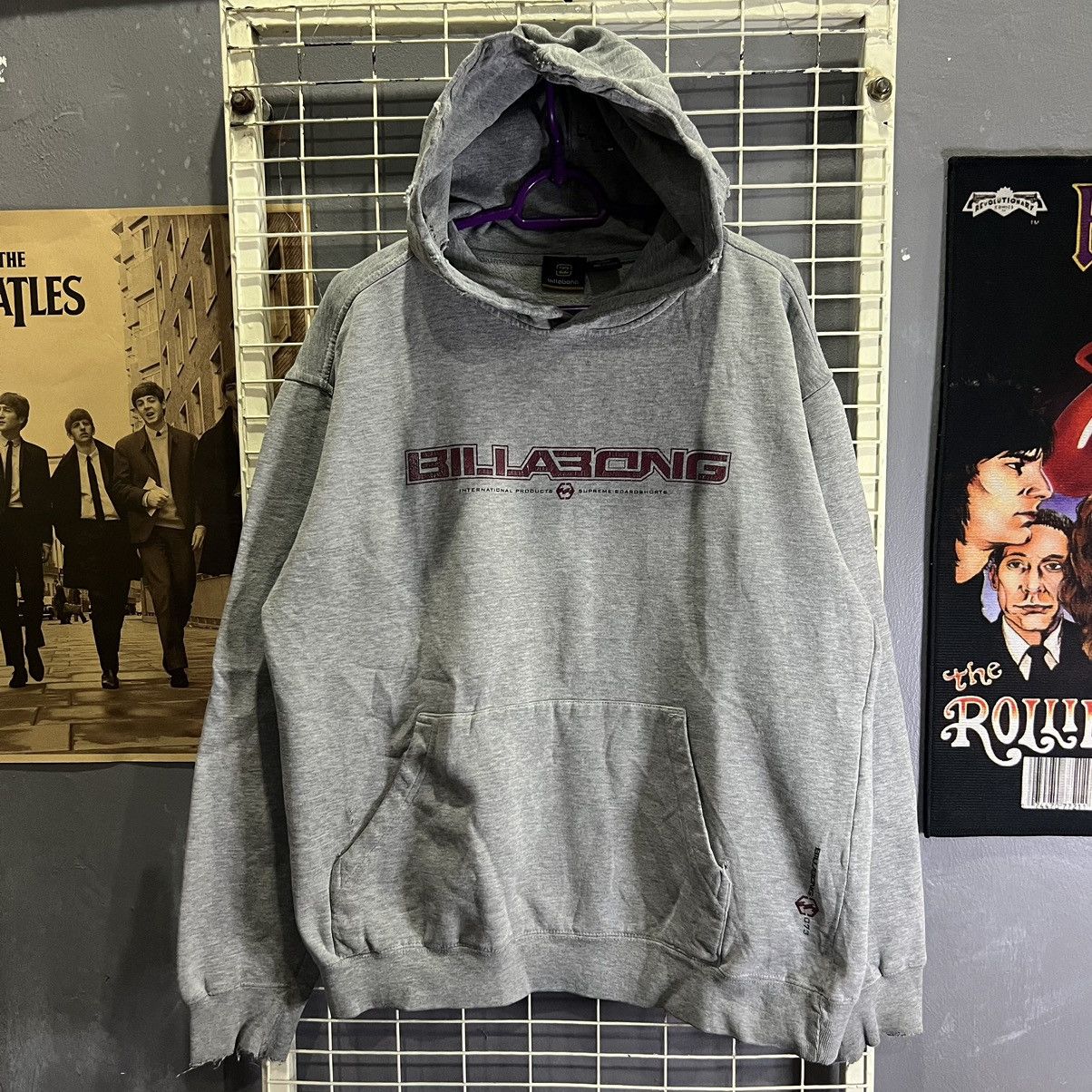🔥LAST DROP🔥“BILLABONG” DISTRESS HOODIE