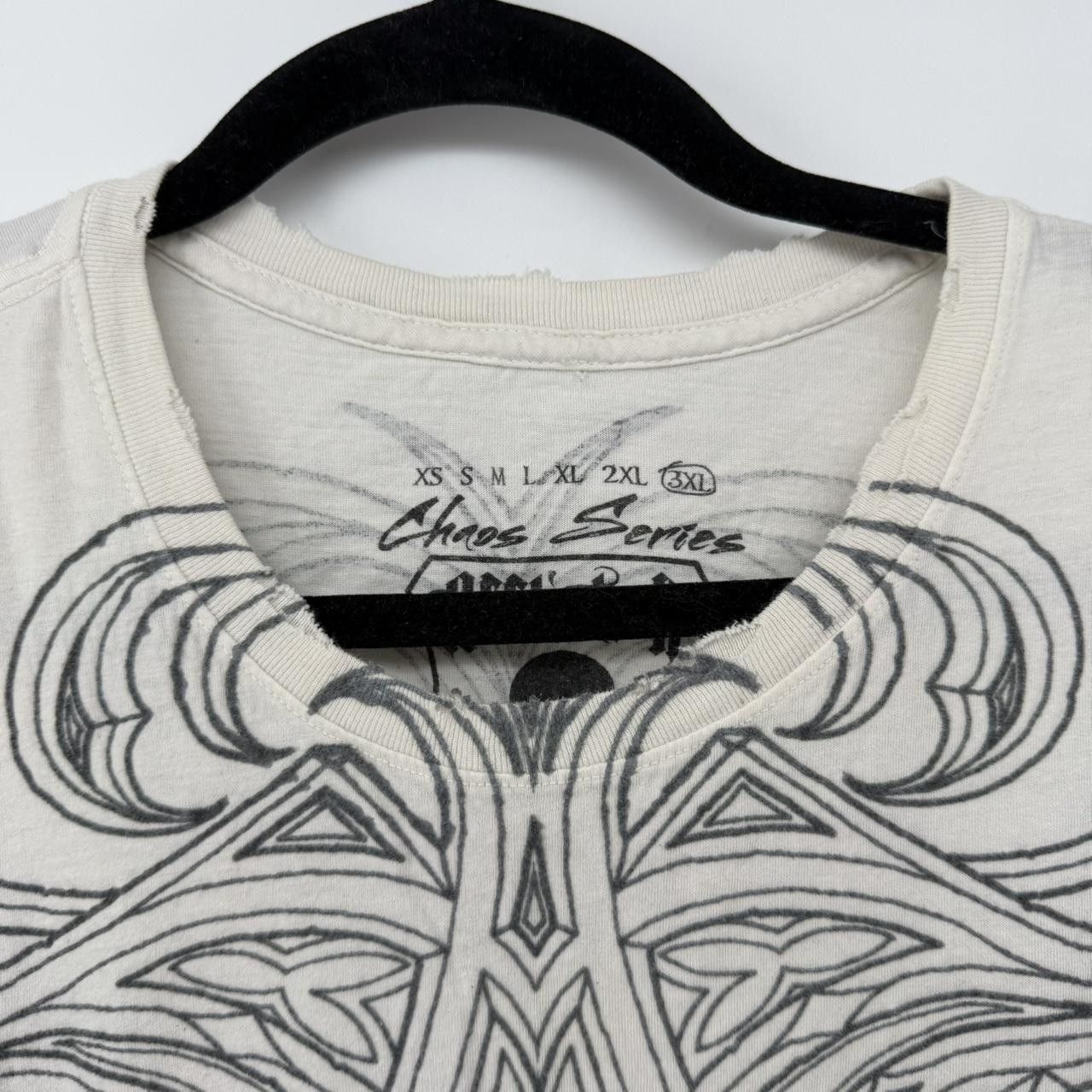 Affliction Affliction Chaos Series T-Shirt 3XL Skull Graphic MMA Tee Size US XXL / EU 58 / 5 - 4 Thumbnail