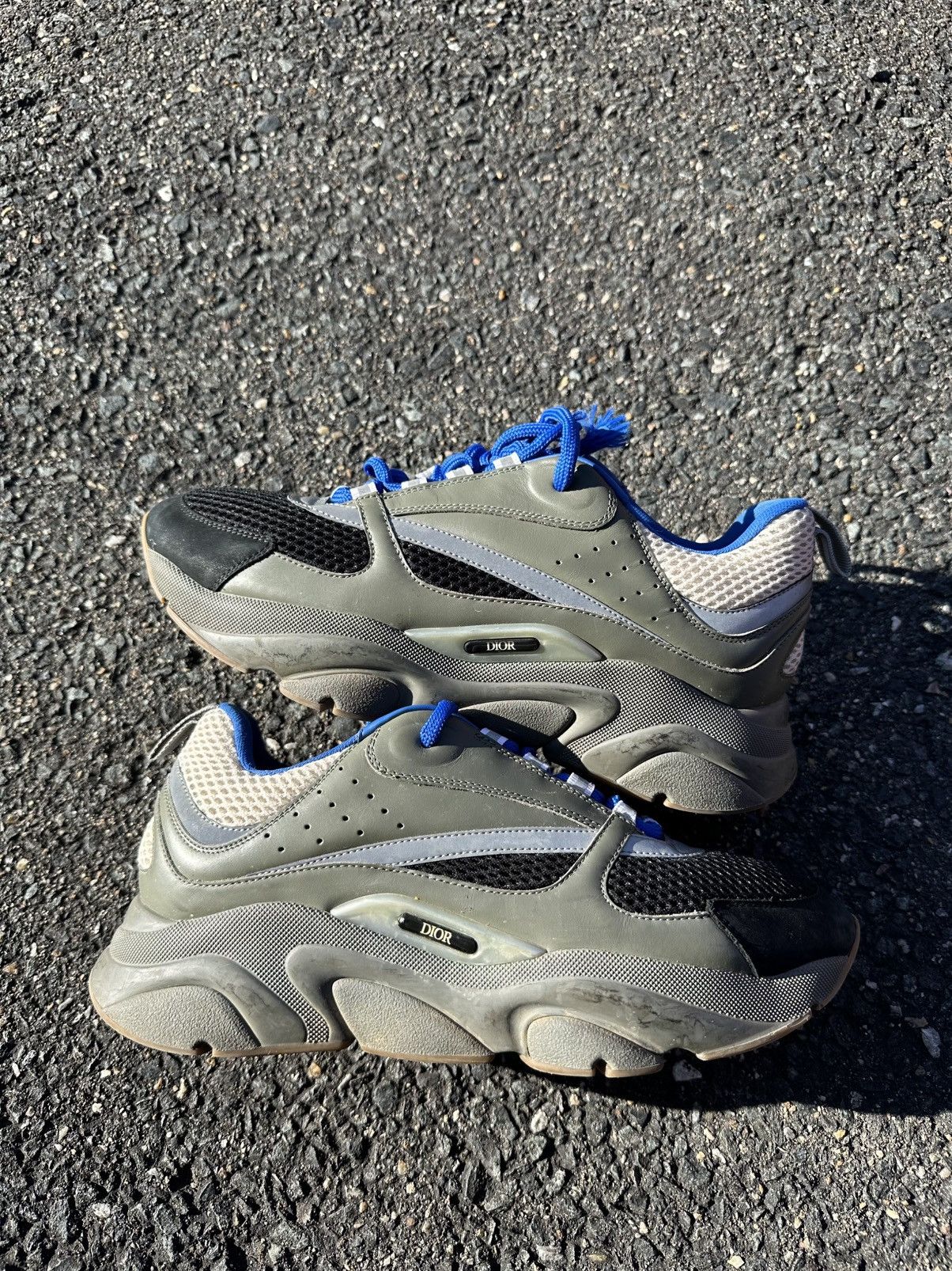 Dior Dior B22 Olive/Blue Size US 10 / EU 43 - 18 Thumbnail