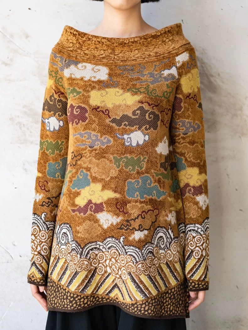 Kenzo KENZO Shuxiang Xiangyun knit sweater Size M / US 6-8 / IT 42-44 - 8 Thumbnail