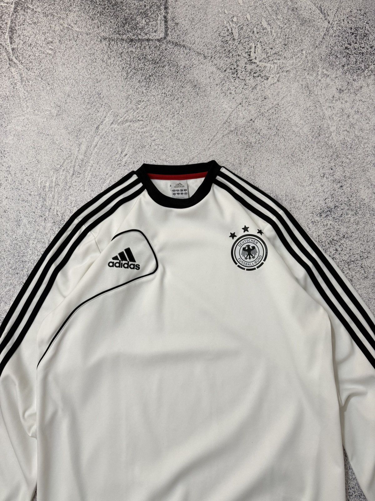 Adidas Vintage Adidas Germany Soccer Training Sweatshirt BLOCKECORE Size US M / EU 48-50 / 2 - 2 Thumbnail