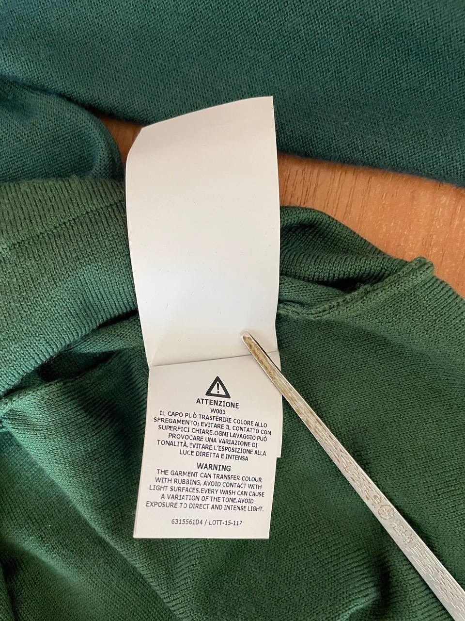 Stone Island Stone Island Sweater Green Size US XXL / EU 58 / 5 - 15 Thumbnail