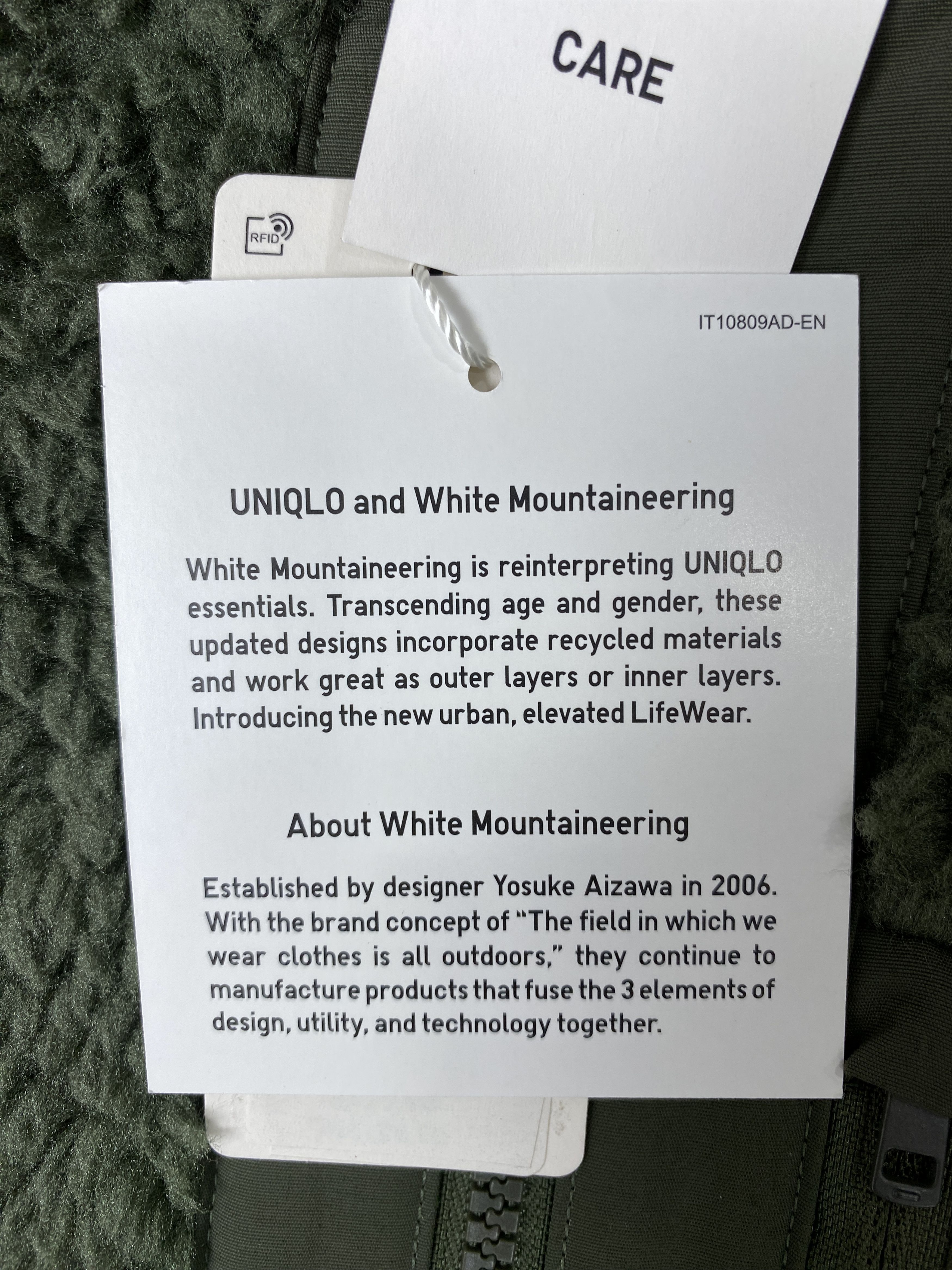 Uniqlo × White Mountaineering Uniqlo X White Mountaineering Hoodie Fleece Jacket J2069 Size US M / EU 48-50 / 2 - 6 Thumbnail