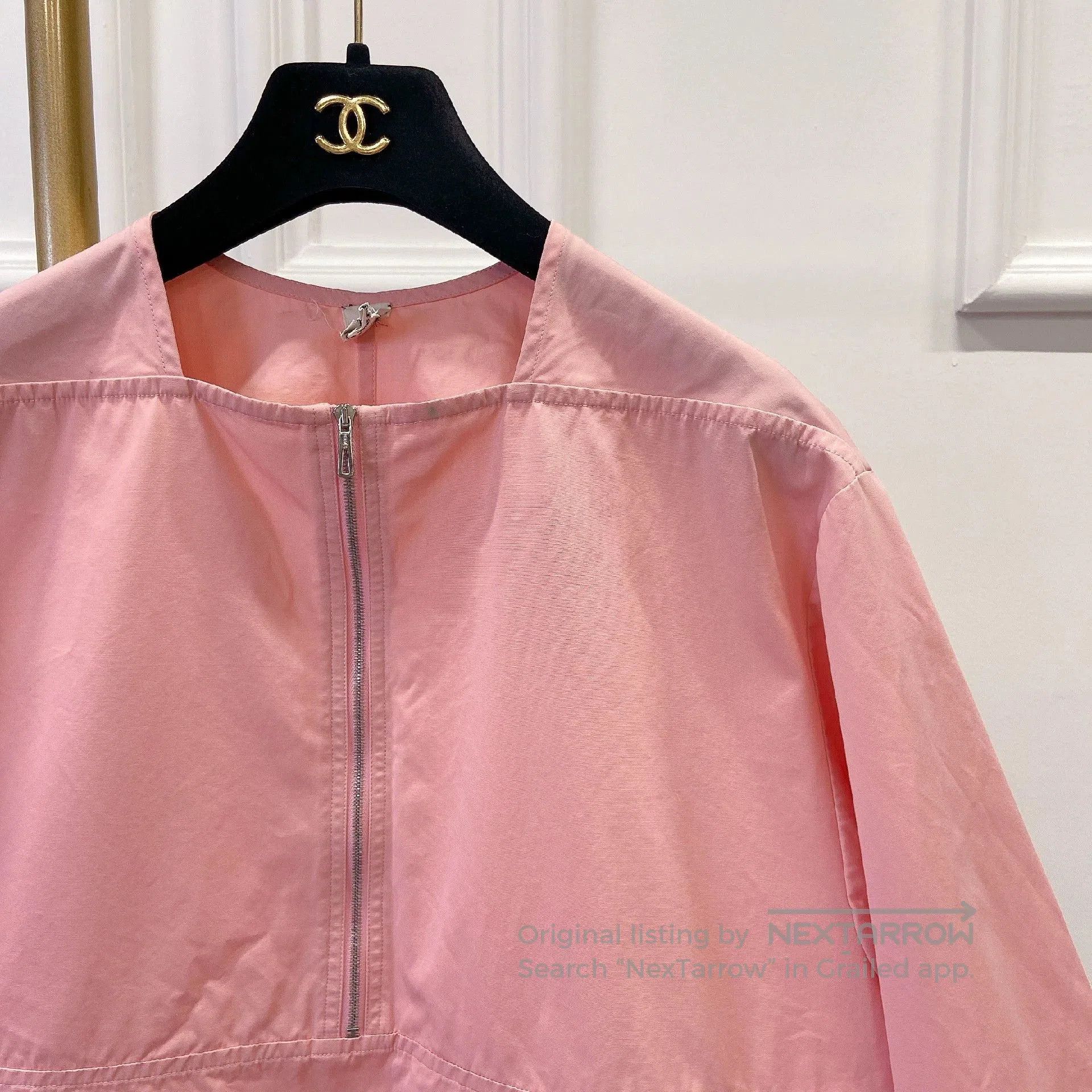 Hermes Hermes Pink Short-Sleeve Top Size 36. Size US S / EU 44-46 / 1 - 3 Thumbnail