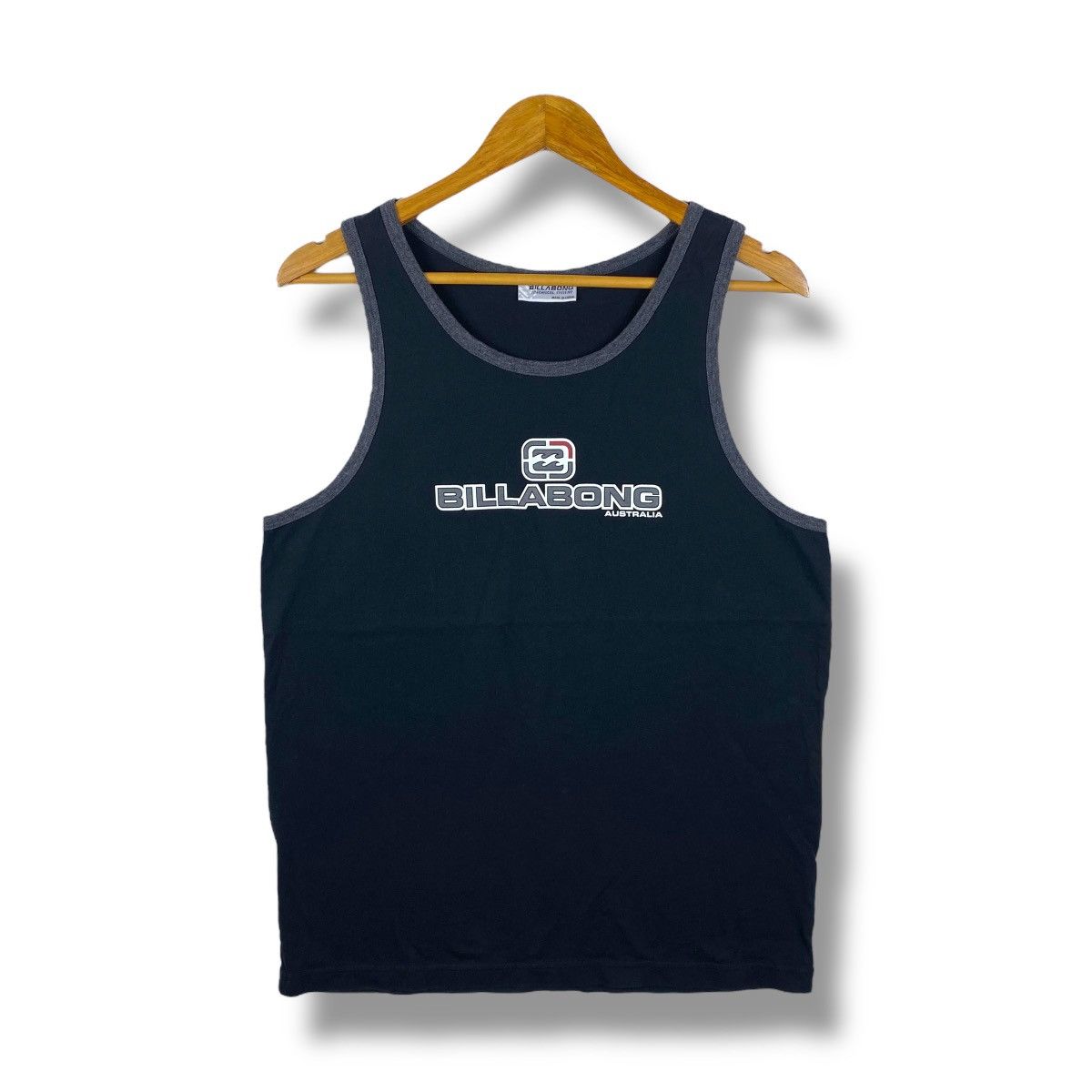 Billabong Vintage 00's BILLABONG AUSTRALIA Mechnical Systems Tank Tops Size US M / EU 48-50 / 2 - 1 Thumbnail