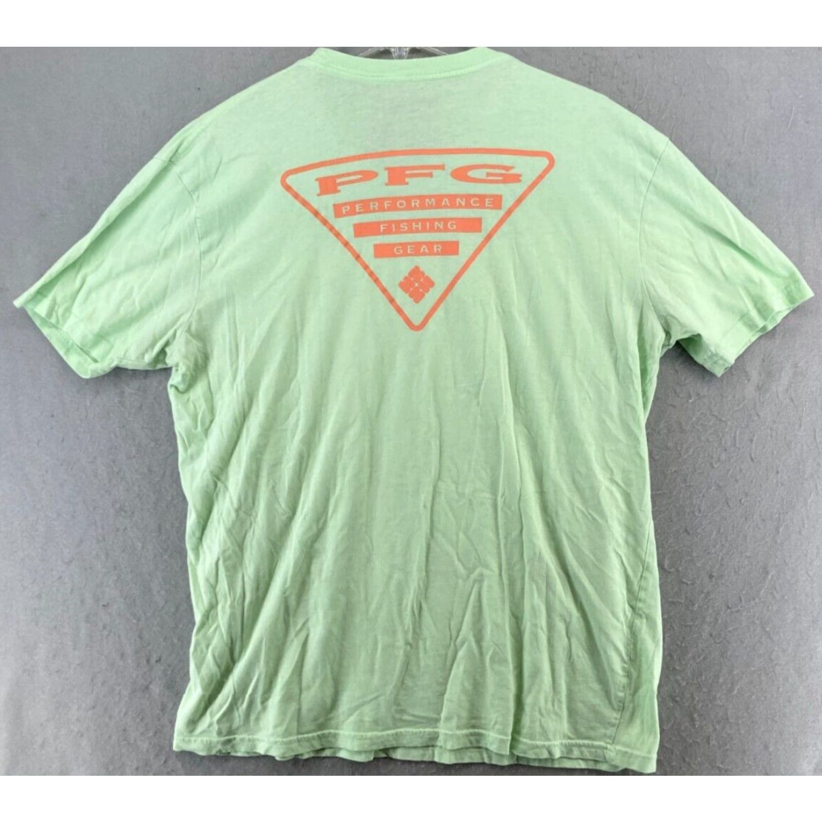 Vintage VINTAGE? No. Columbia PFG Mens TShirt XL Green Spellout Outdoor Fishing Size US XL / EU 56 / 4 - 6 Thumbnail
