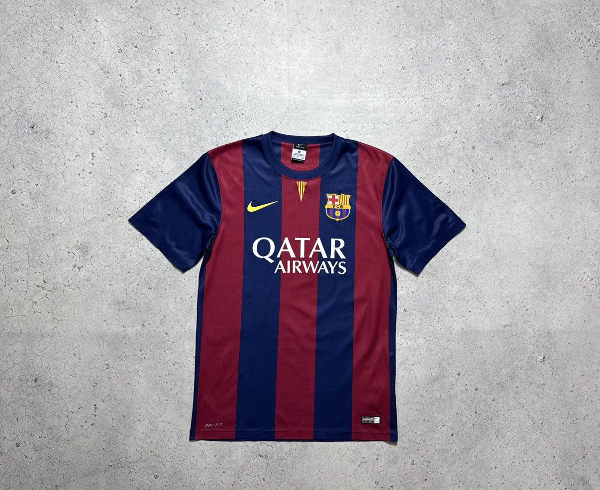 Nike FC Barcelona 2014/2015 Vintage Soccer Jersey FCB