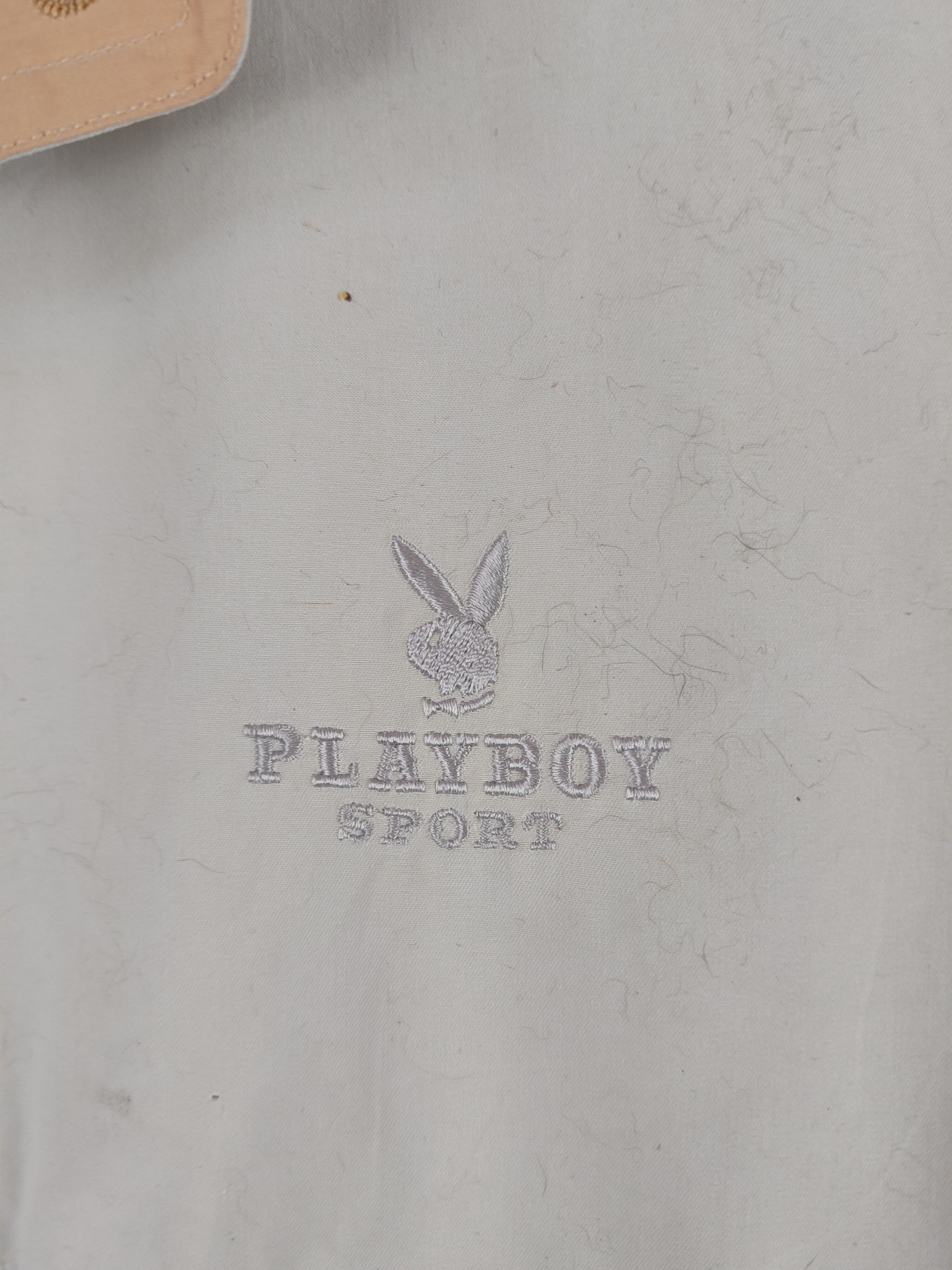 Playboy Playboy vintage Ivory Sportswear Bombers jacket #W2250 Size US S / EU 44-46 / 1 - 5 Thumbnail
