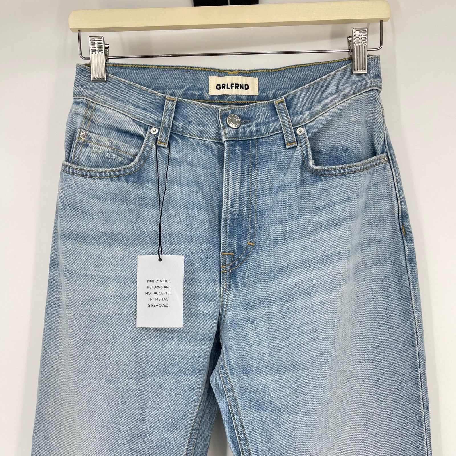 GRLFRND GRLFRND | NWT Danie Mid Rise Boot Jeans in York Blvd 24 Size 24" / US 00 / IT 34 - 6 Thumbnail