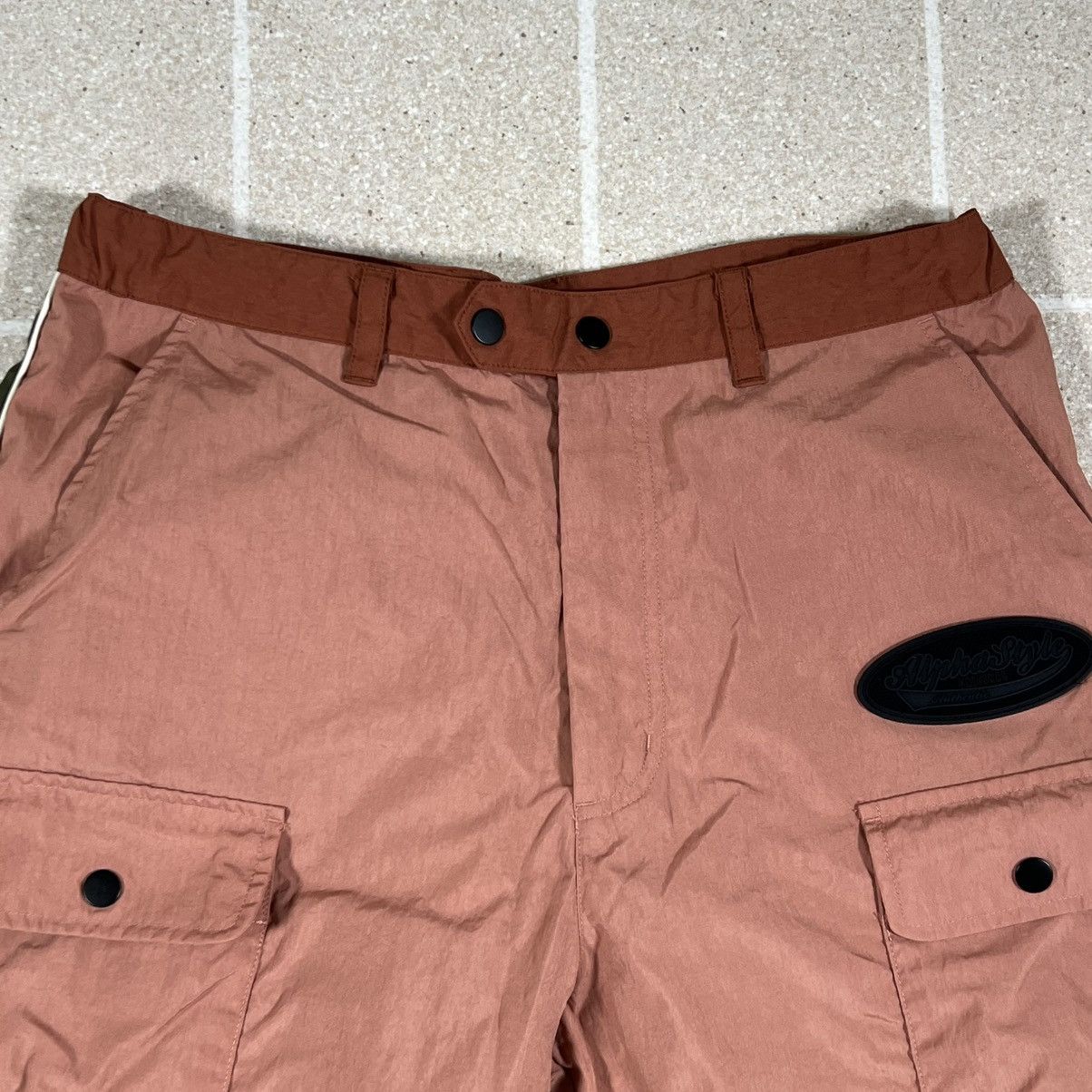 Other Alpha Style Original Nylon Cargo Shorts Size Large Size US 28 / EU 44 - 2 Thumbnail