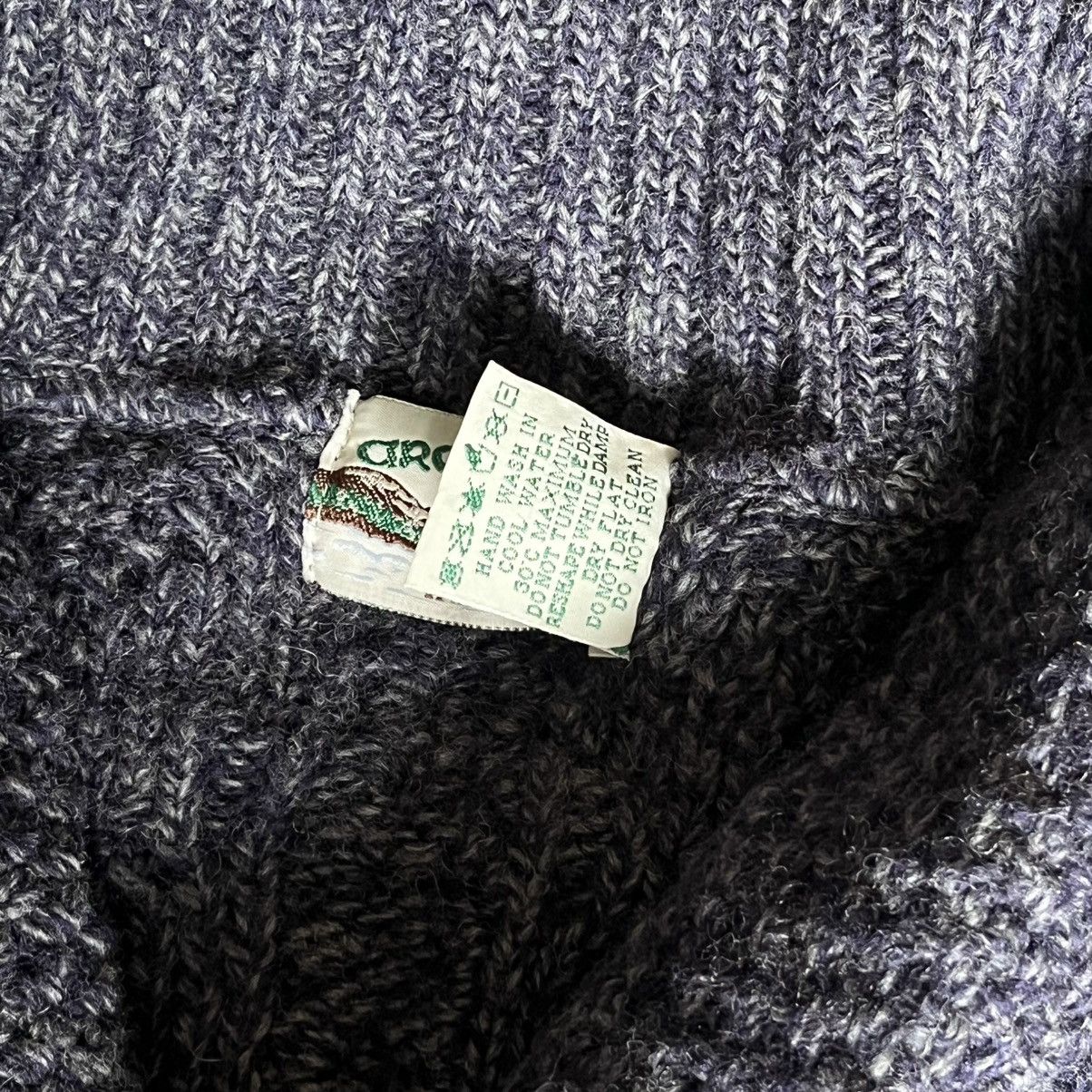 Aran Crafts Vintage Aran Crafts Cable Knit Shawl Collar Wool Sweater Size US L / EU 52-54 / 3 - 8 Thumbnail