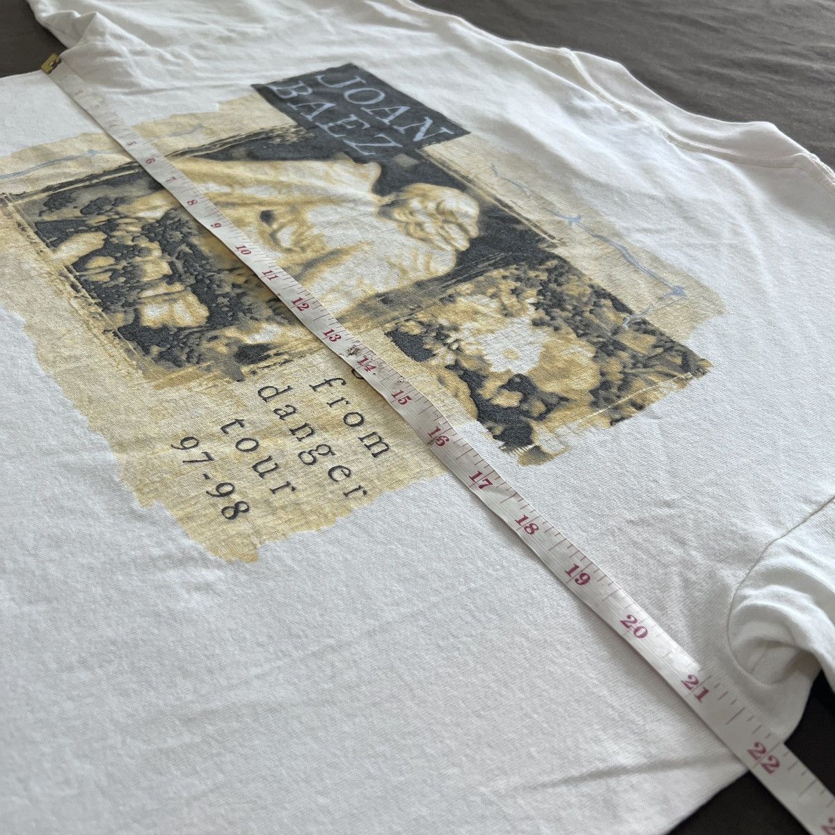 Band Tees Vintage 90s Joan Baez Tour Promo Tee L Country folk Size US L / EU 52-54 / 3 - 9 Thumbnail
