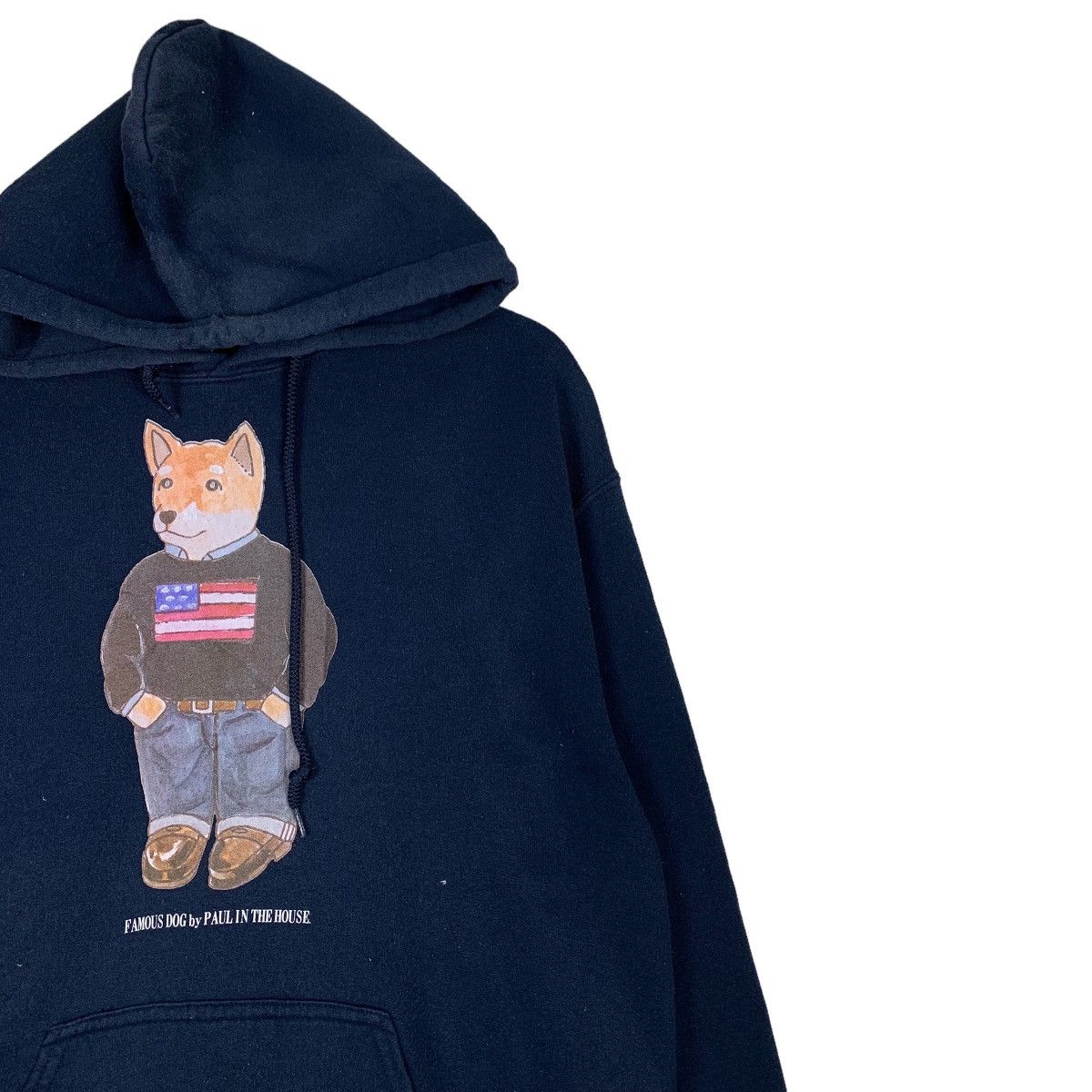 Vintage Famous Dog by PAUL in the House Pullover Hoodies #0704-C32 Size US M / EU 48-50 / 2 - 6 Thumbnail