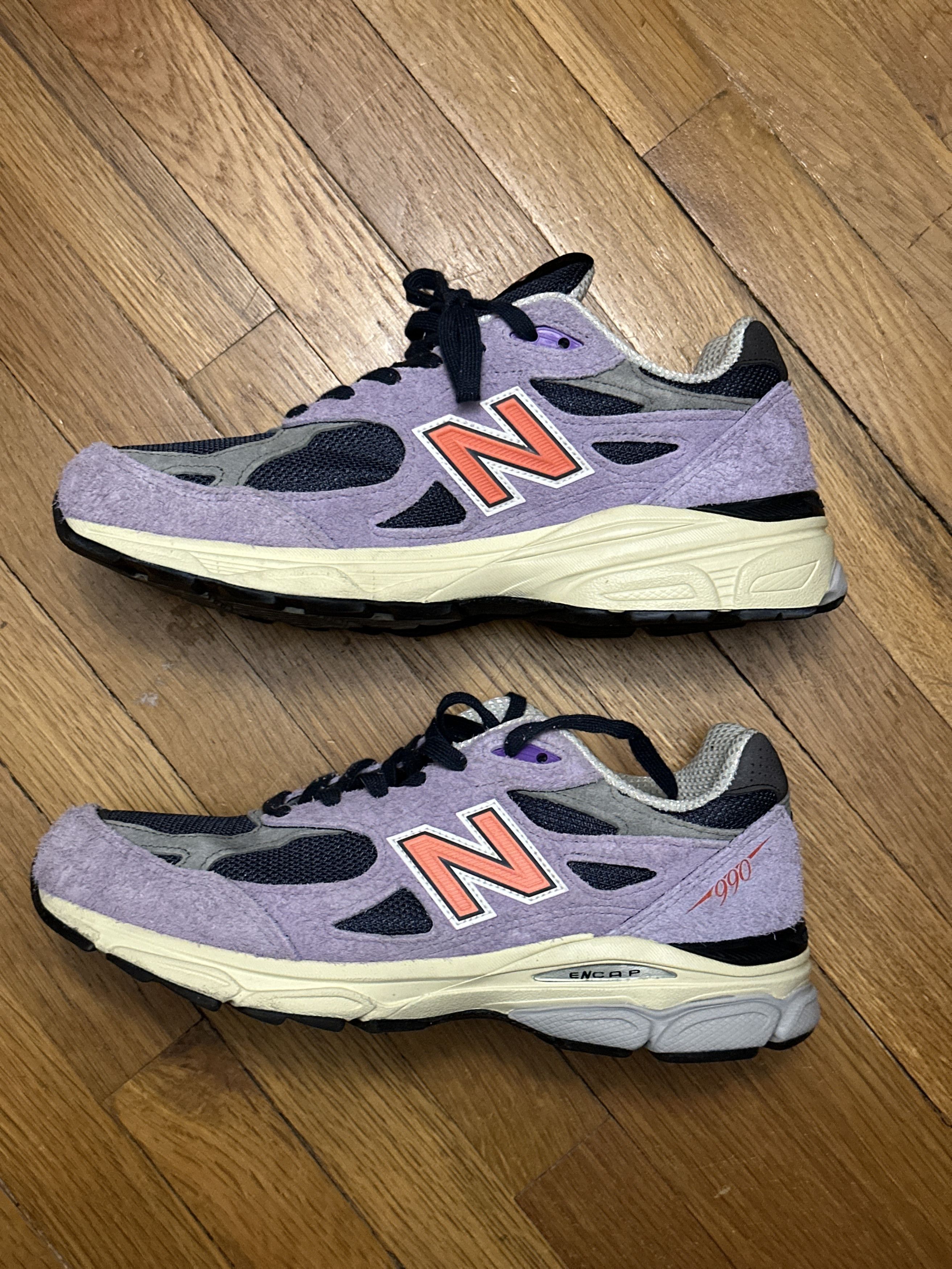 New Balance New balance Teddy Santis 990v3 Amethyst Shoe Size US 9 / EU 42 - 3 Thumbnail