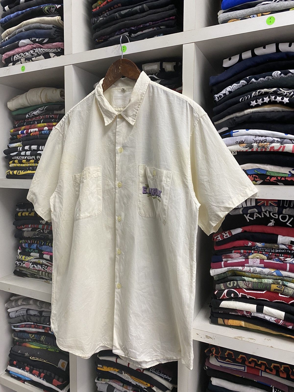Japanese Brand × Vintage Vintage The E.Harlem Button Up Size US L / EU 52-54 / 3 - 4 Thumbnail