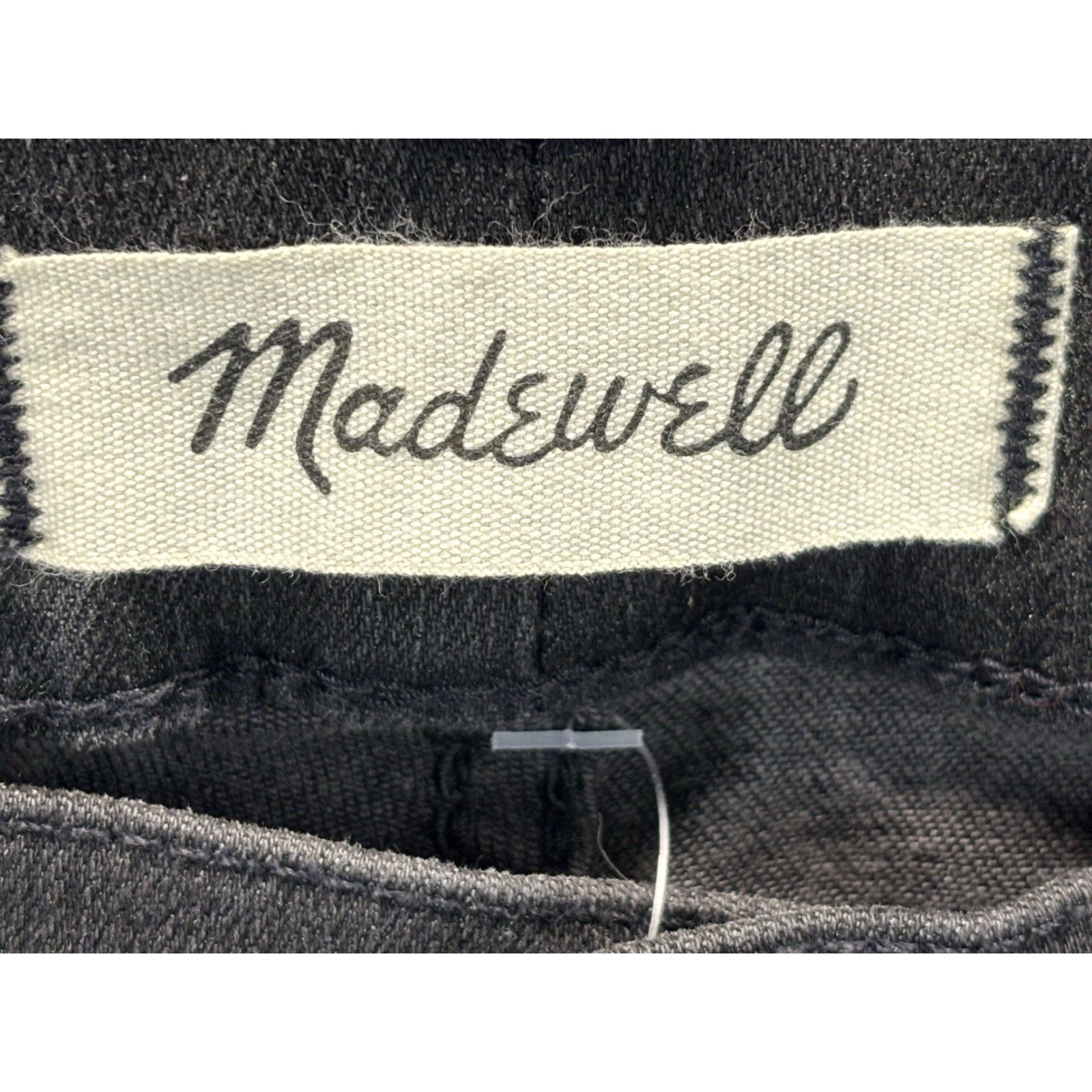 Madewell Madewell High Rise Skinny Jeans 37 Tall Black Denim Womens Size 25" / US 0 / IT 36 - 6 Thumbnail