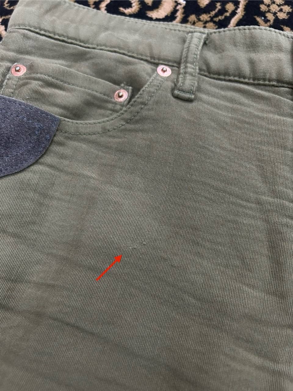 Comme des Garcons Homme Archive A/W 2001 CDG Homme Cowhide Patches Pant Size US 31 - 21 Thumbnail