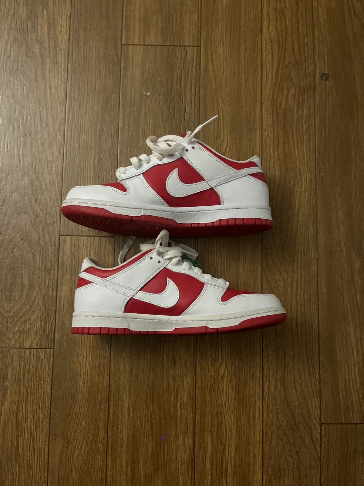 Nike Dunk low Championship Red Size US 5.5 / EU 38 - 2 Thumbnail