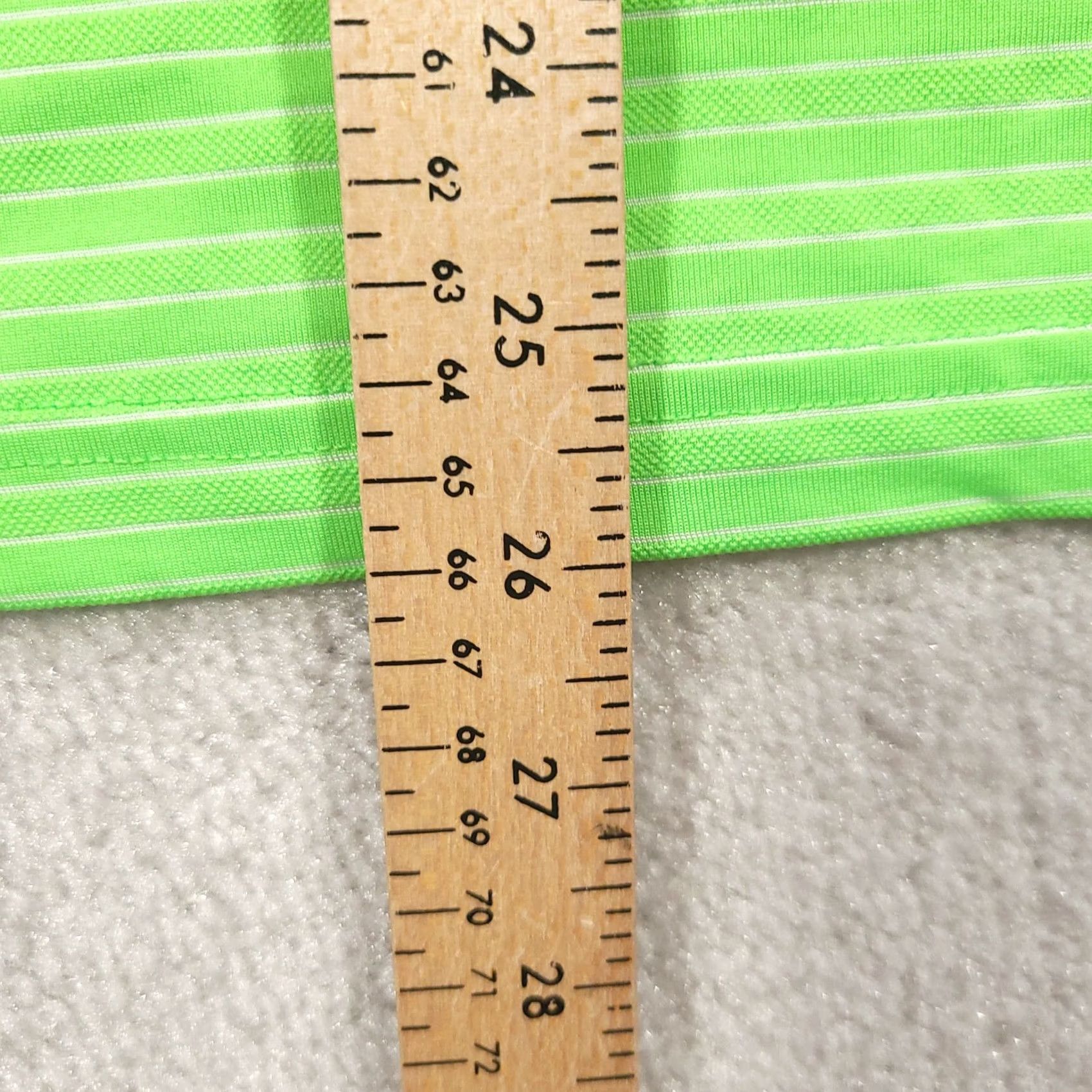 Vintage Pebble Beach Mens Polo Performance Golf Green Short Sleeve Stripe Size Large Size US L / EU 52-54 / 3 - 7 Thumbnail